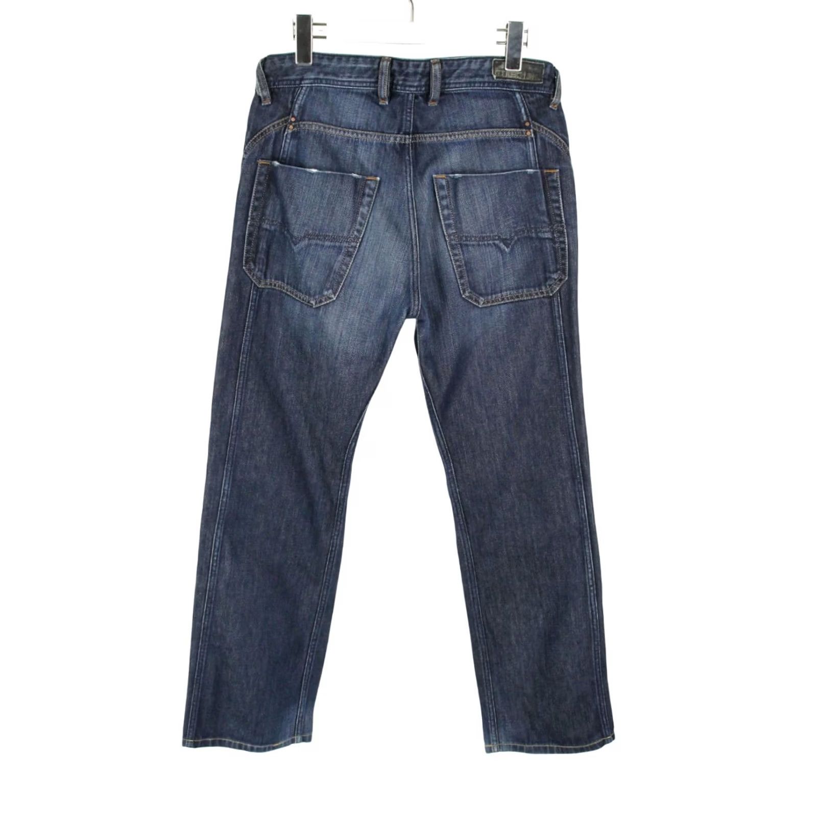 Diesel Diesel Bonsky 008ST Jeans Men's W30/L32 Straight Fit Button Fly Distressed Jeans Size US 30 / EU 46 - 2 Thumbnail