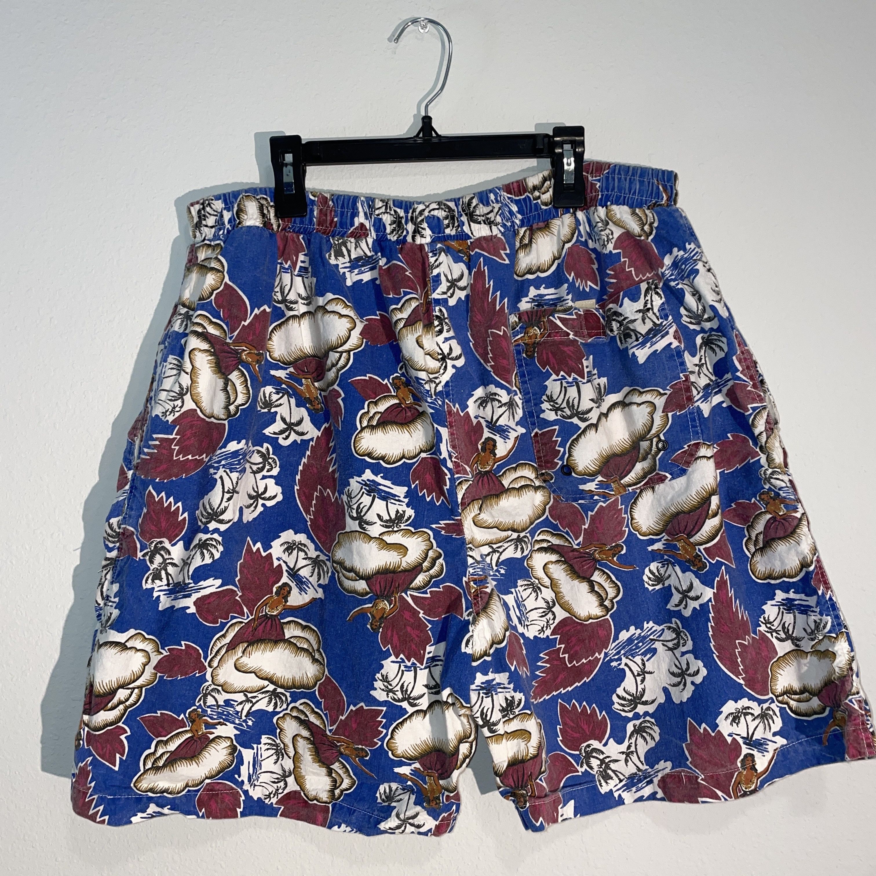 Other Vintage Uniform Code Hawaiian Beach Shorts Large Size US 32 / EU 48 - 4 Thumbnail