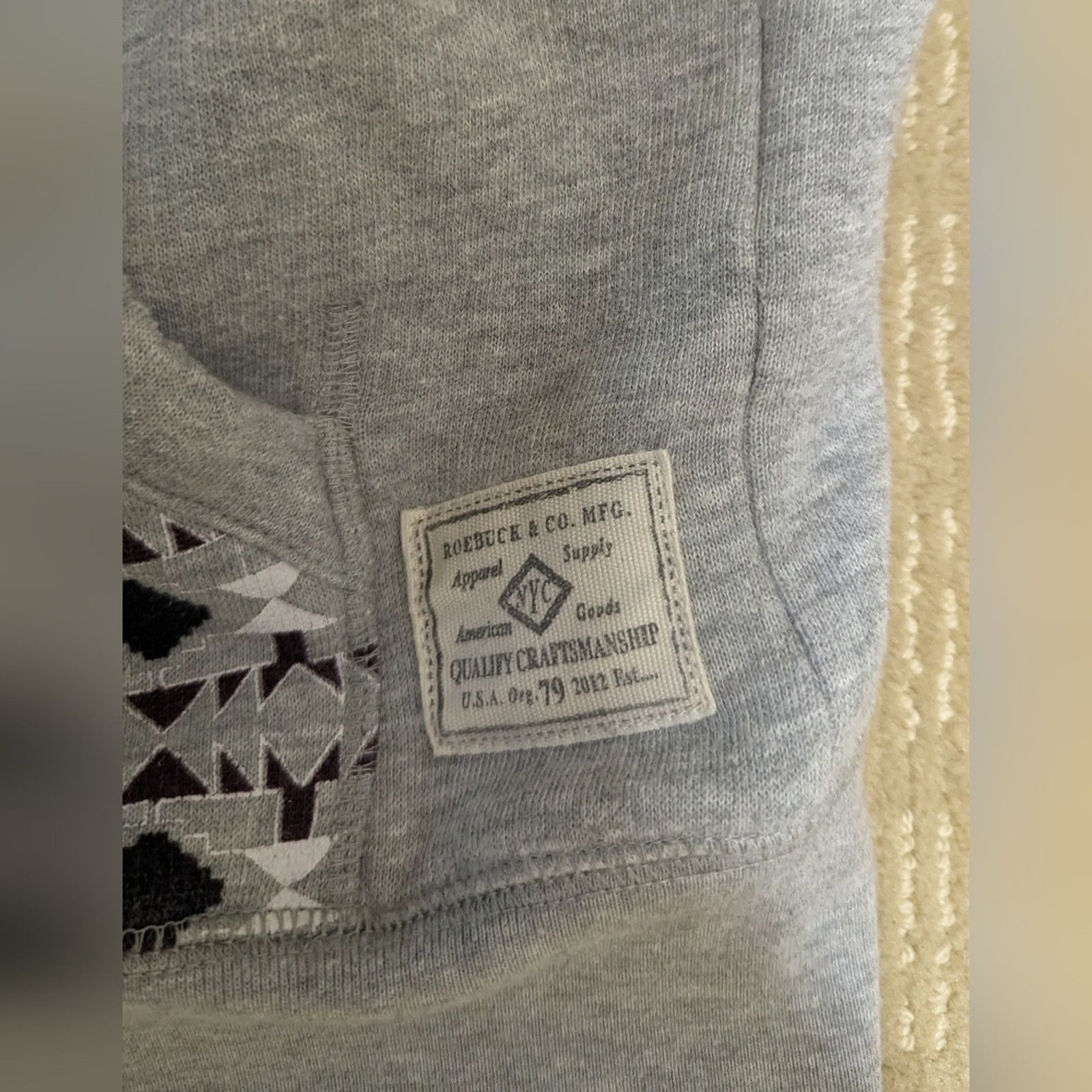 Other roebuck & co hoodie full zip hoodie Size US M / EU 48-50 / 2 - 4 Thumbnail