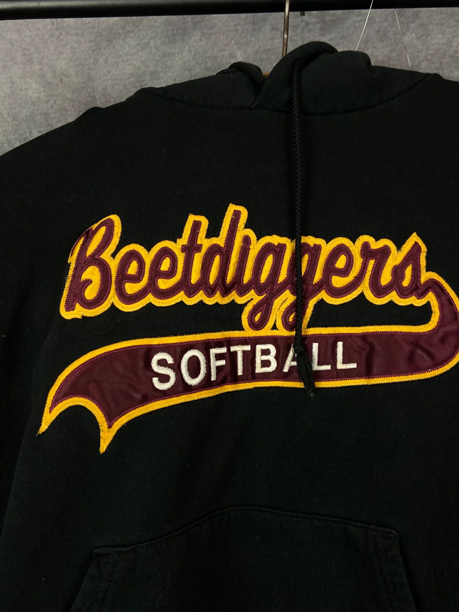 Champion Champion College Softball Hoodie Black Big Logo Size US M / EU 48-50 / 2 - 2 Thumbnail