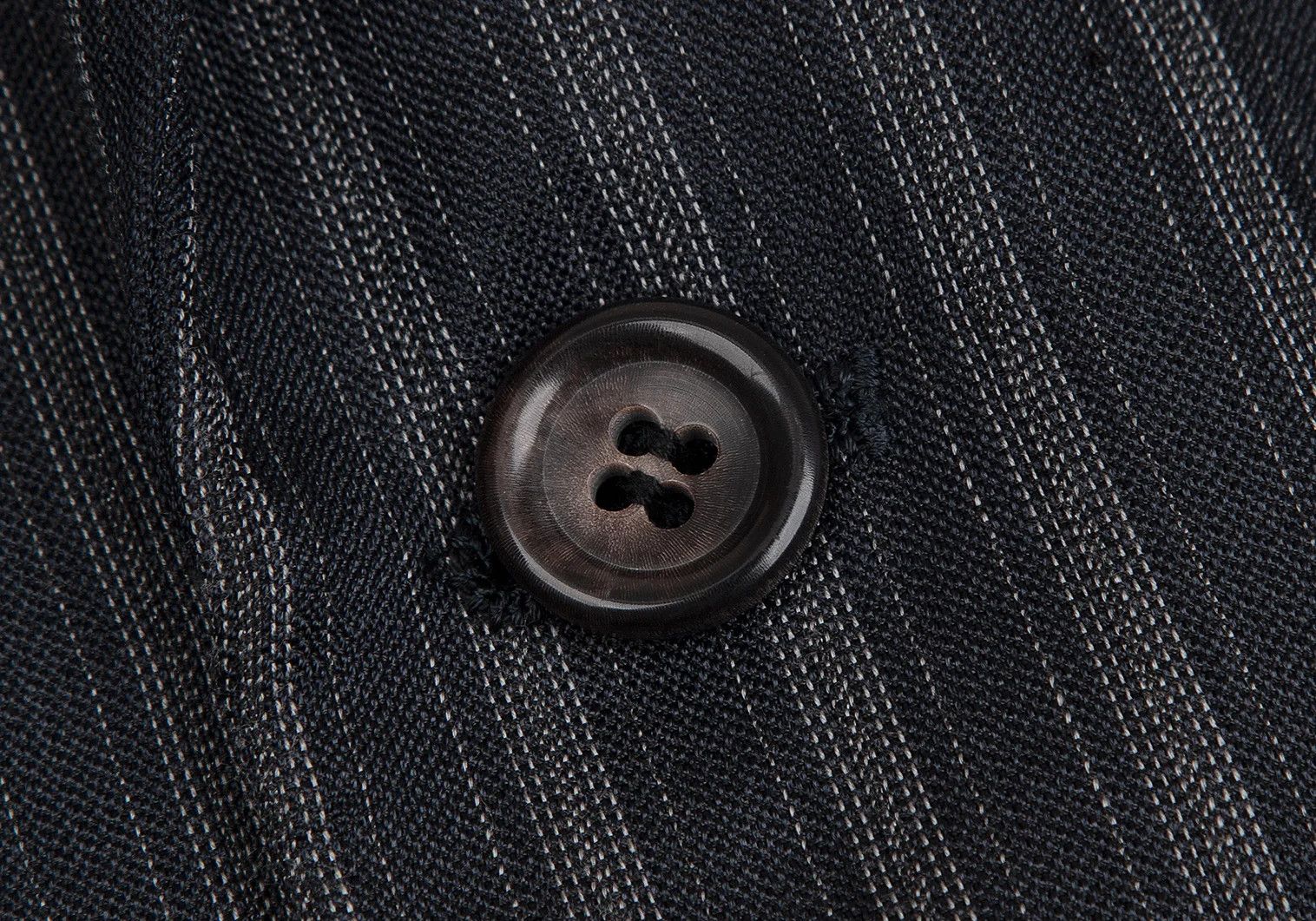 Comme des Garcons Homme Plus Polyester Stitch Stripe Jacket in Navy, Size M Size US M / EU 48-50 / 2 - 7 Thumbnail