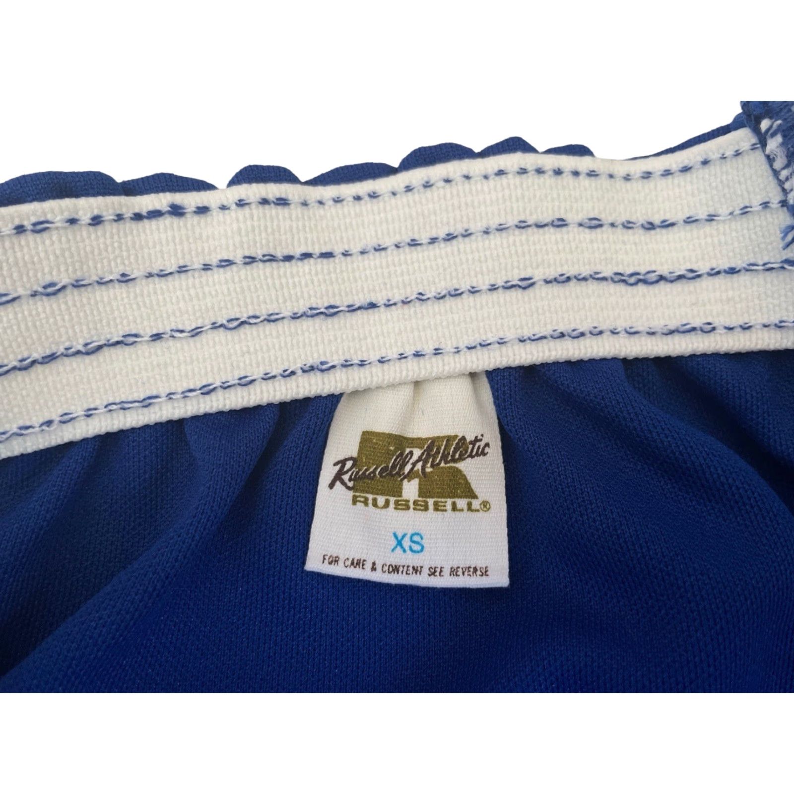 Russell Athletic VINTAGE russell athletic gold tag gym shorts Mens XS blue NWOT deadstock 70s NOS elastic waist athletic short 3” inseam 9.5” rise USA Size US 27 - 4 Thumbnail