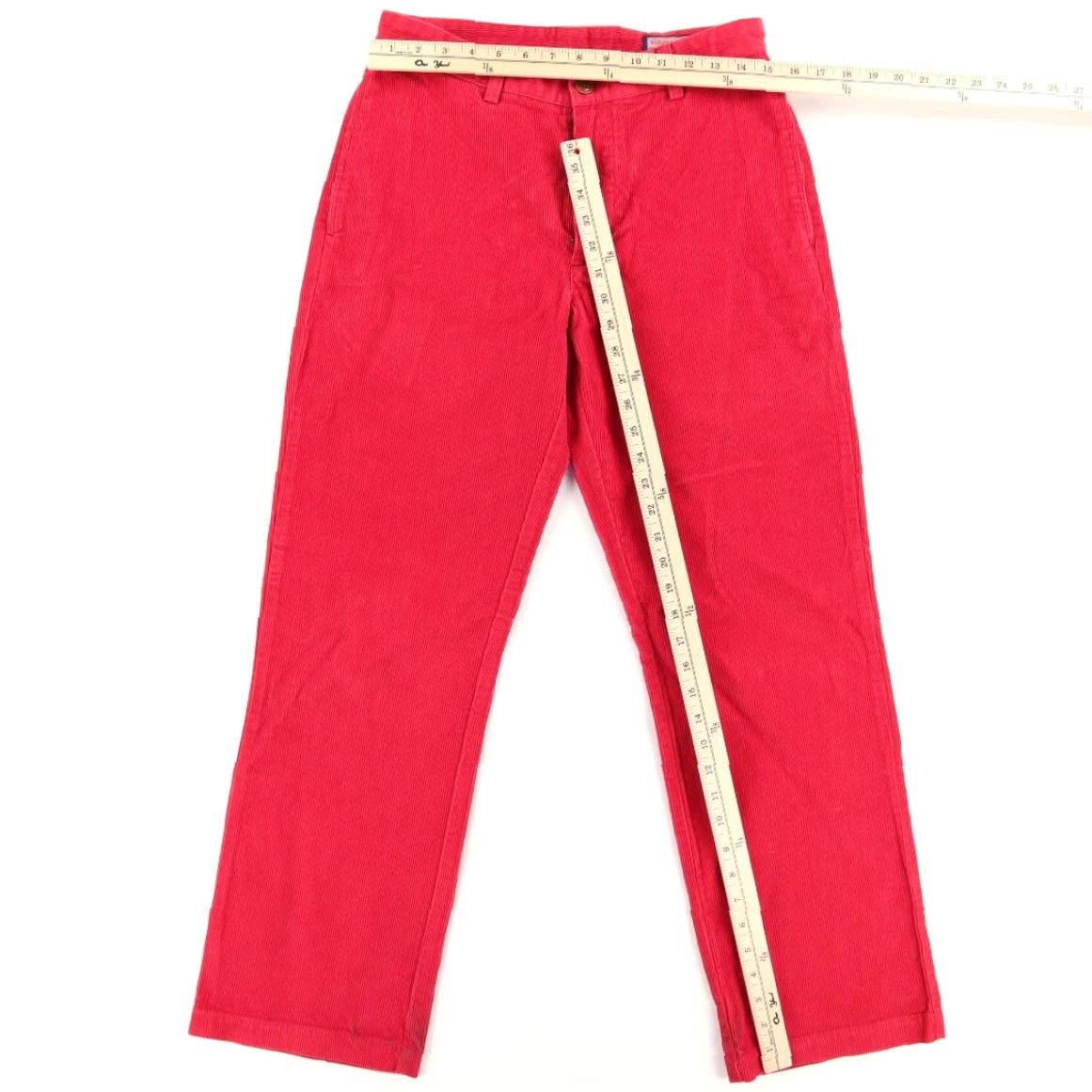 Vineyard Vines Vineyard Vines Club Cotton Corduroy Chino Pants Red Men's 30 Shirt Size US 30 / EU 46 - 3 Thumbnail