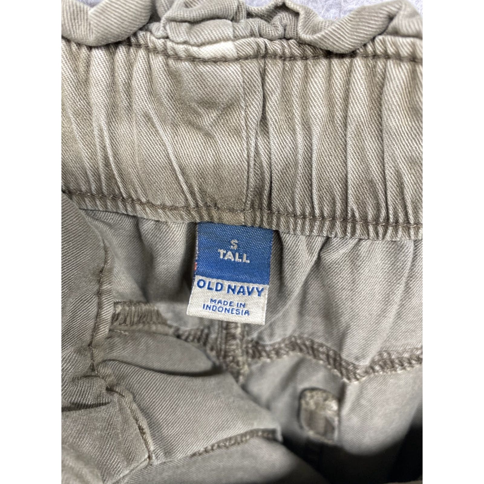 Old Navy Old Navy Pants Tall Small Green Cotton Rayon Elastic Waist Chino Casual Women's Tapered 2PILnA Size 28" / US 6 / IT 42 - 4 Thumbnail