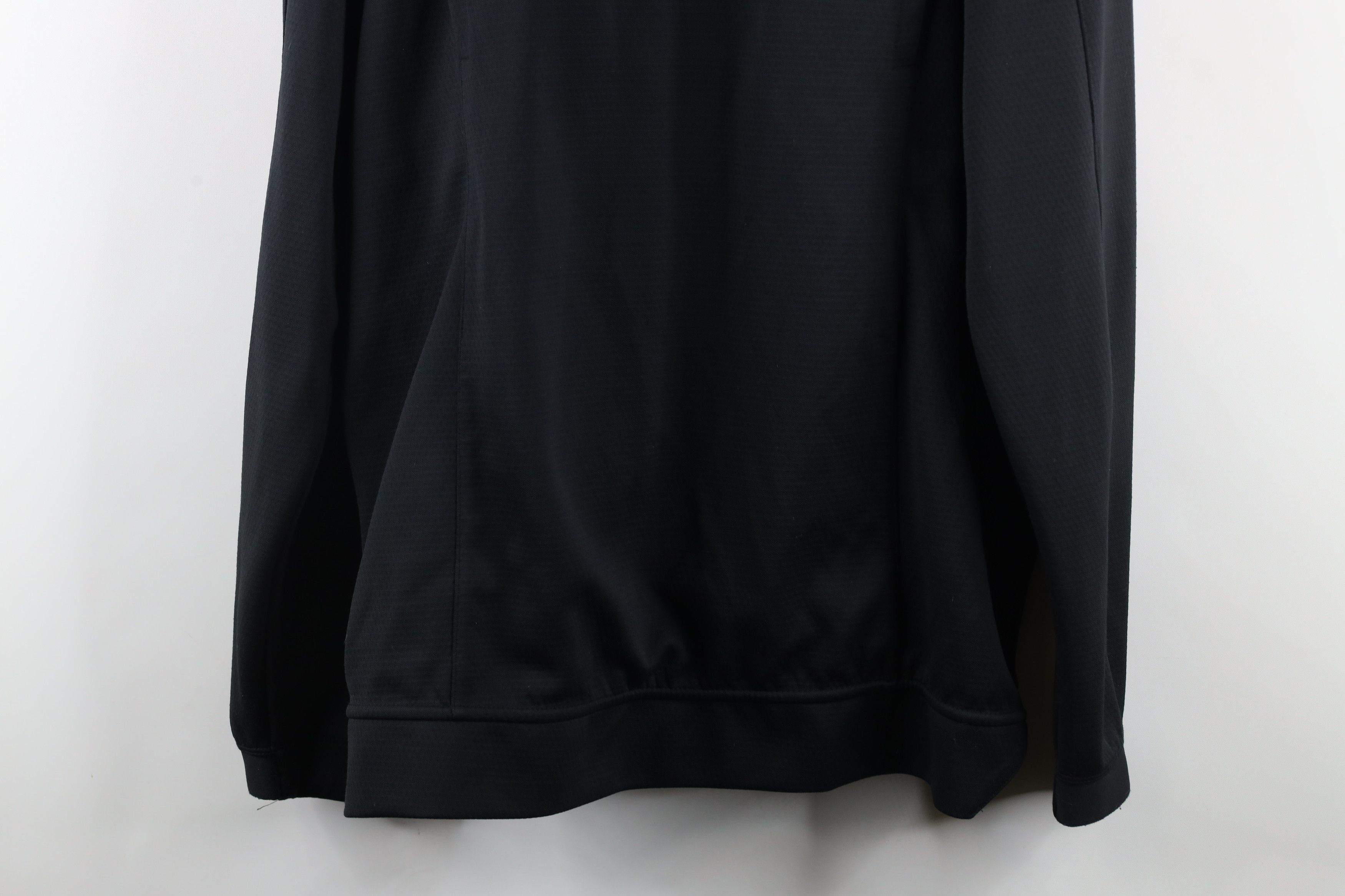 Nike × Vintage Nike Scott Mini Swoosh Knit Full Zip Bomber Jacket Black Size US XL / EU 56 / 4 - 15 Thumbnail