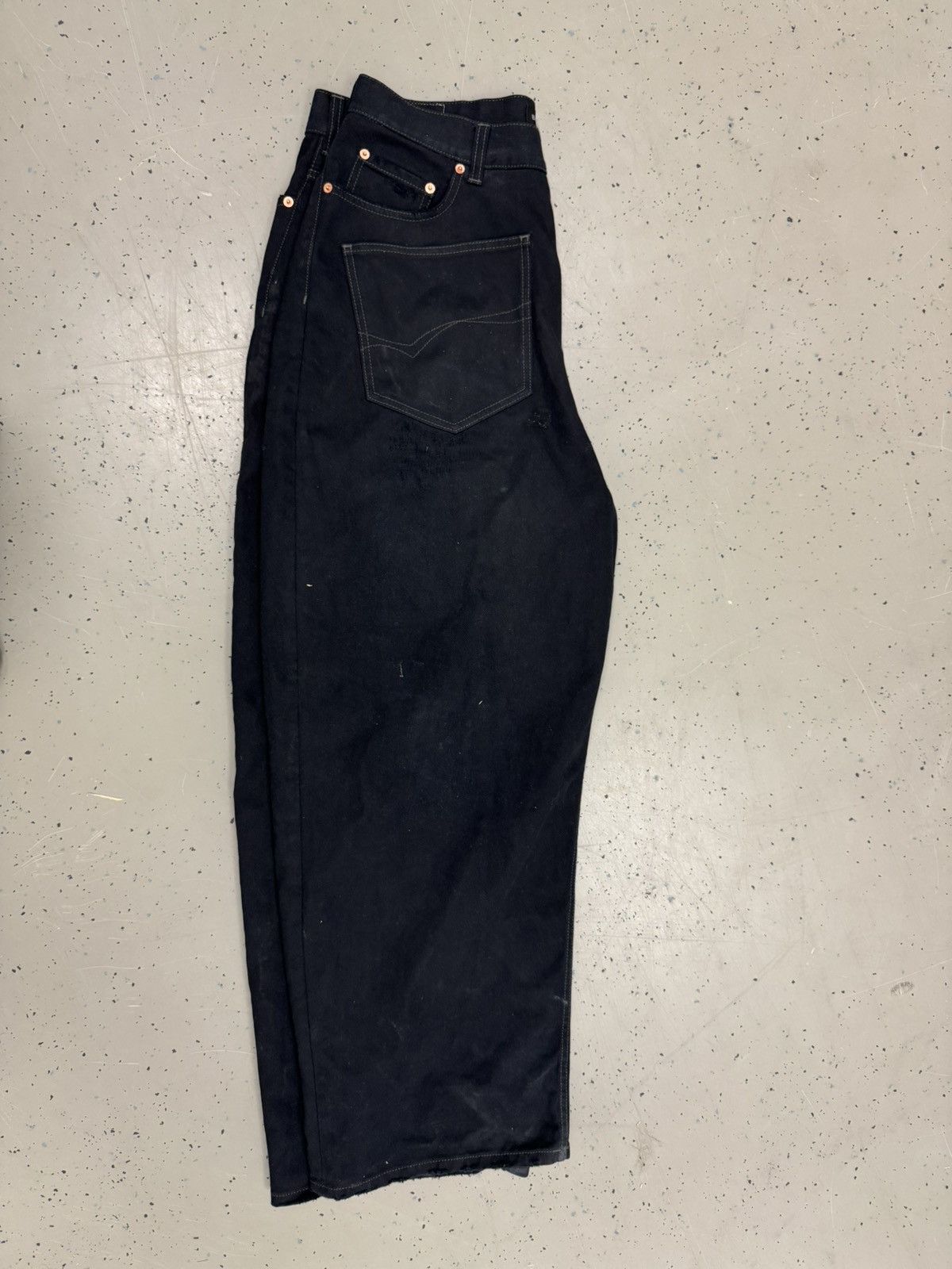 Balenciaga Balenciaga baggy jeans front pockets Size US 31 - 14 Thumbnail