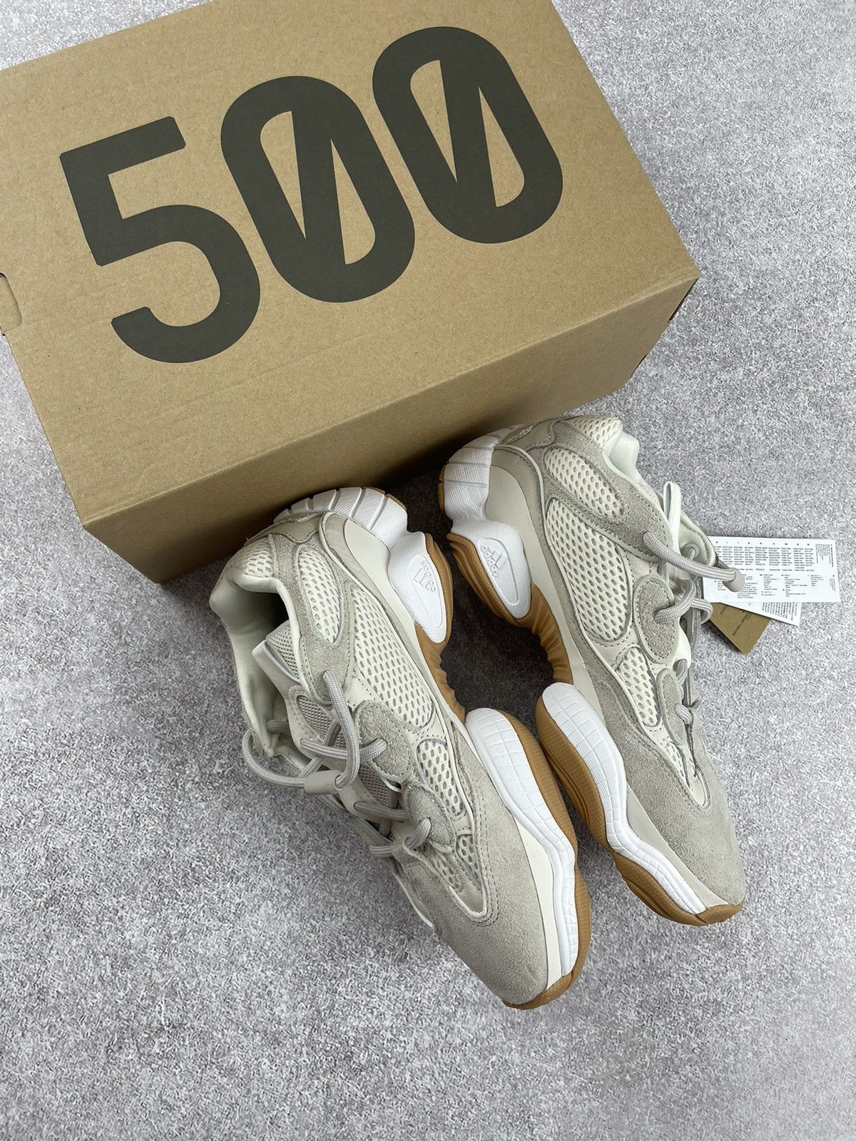 Adidas × Kanye West Adidas Kanye West Yeezy 500 Stone Taupe Size 7.5 Size US 7.5 / EU 40-41 - 7 Thumbnail
