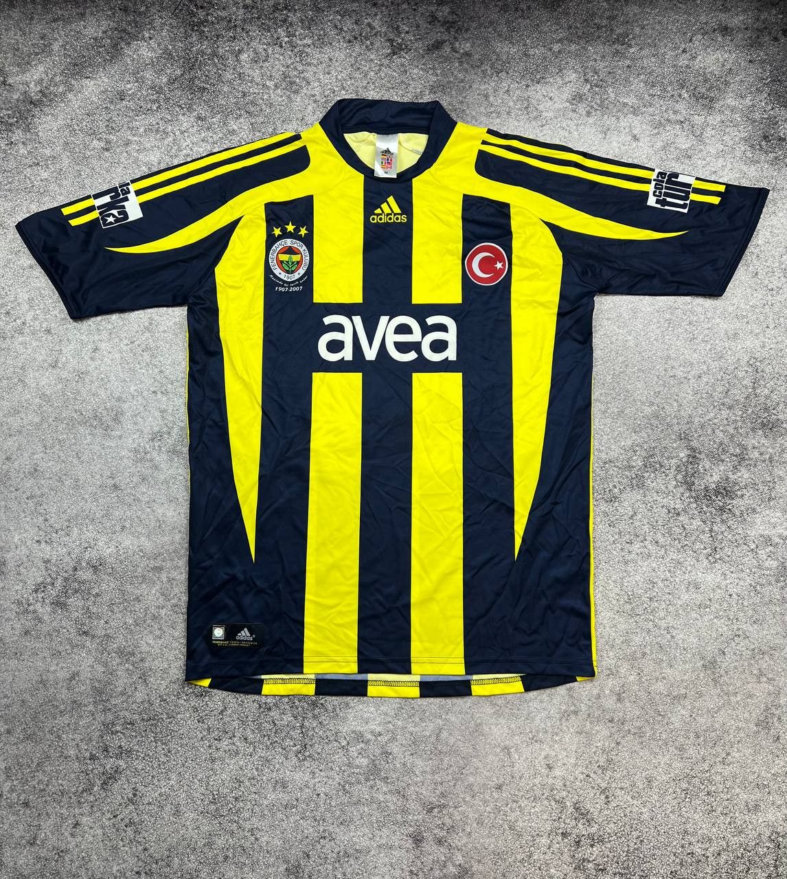 Adidas Vintage Fenerbahce Turkey Roberto Carlos Jersey Size US M / EU 48-50 / 2 - 1 Thumbnail