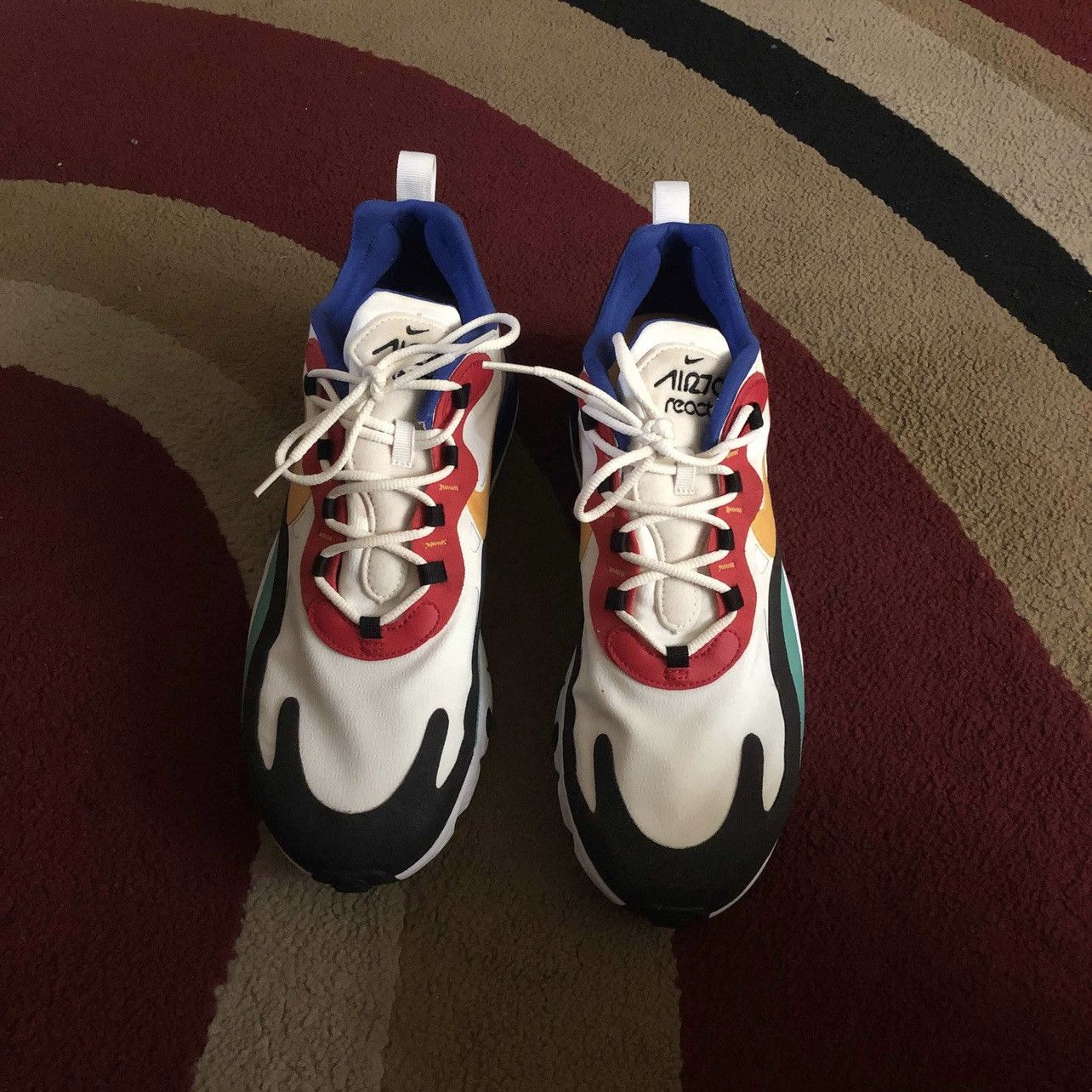 Nike 2019 Air Max 270 React 'Bauhaus' Size US 10.5 / EU 43-44 - 2 Thumbnail
