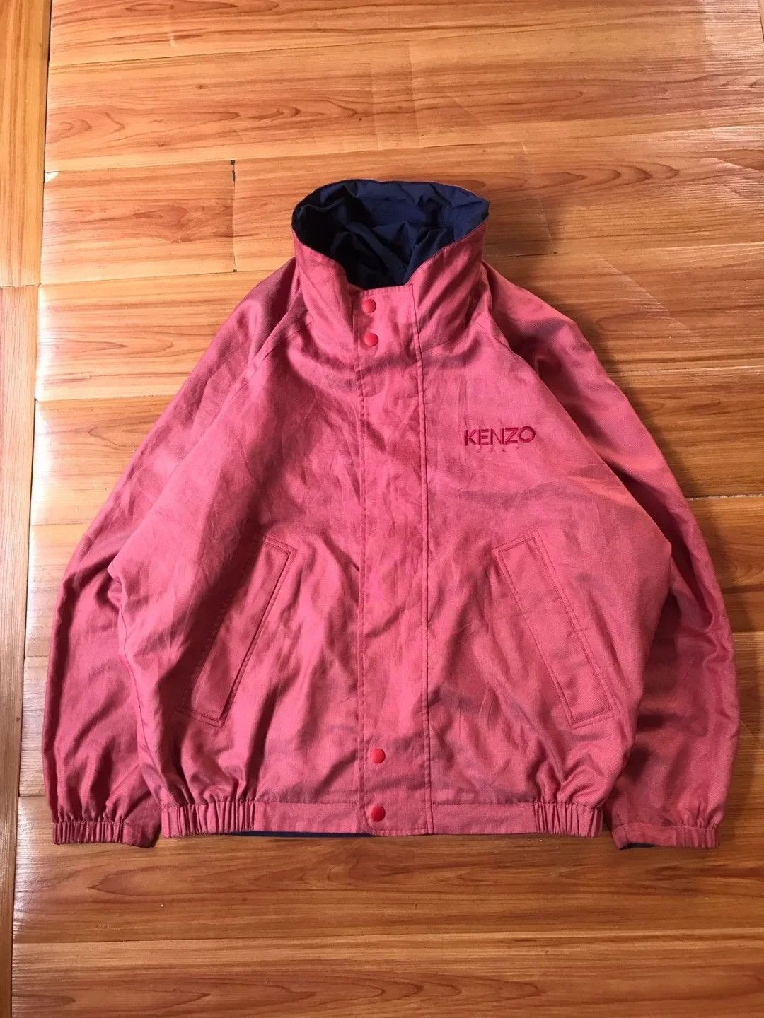 Vintage Vintage Kenzo Golf Revesible Jacket Size US L / EU 52-54 / 3 - 3 Thumbnail