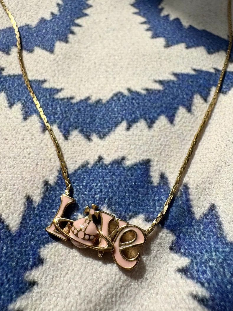 Vivienne Westwood Vivienne Westwood Pink Love Necklace Size ONE SIZE - 3 Thumbnail