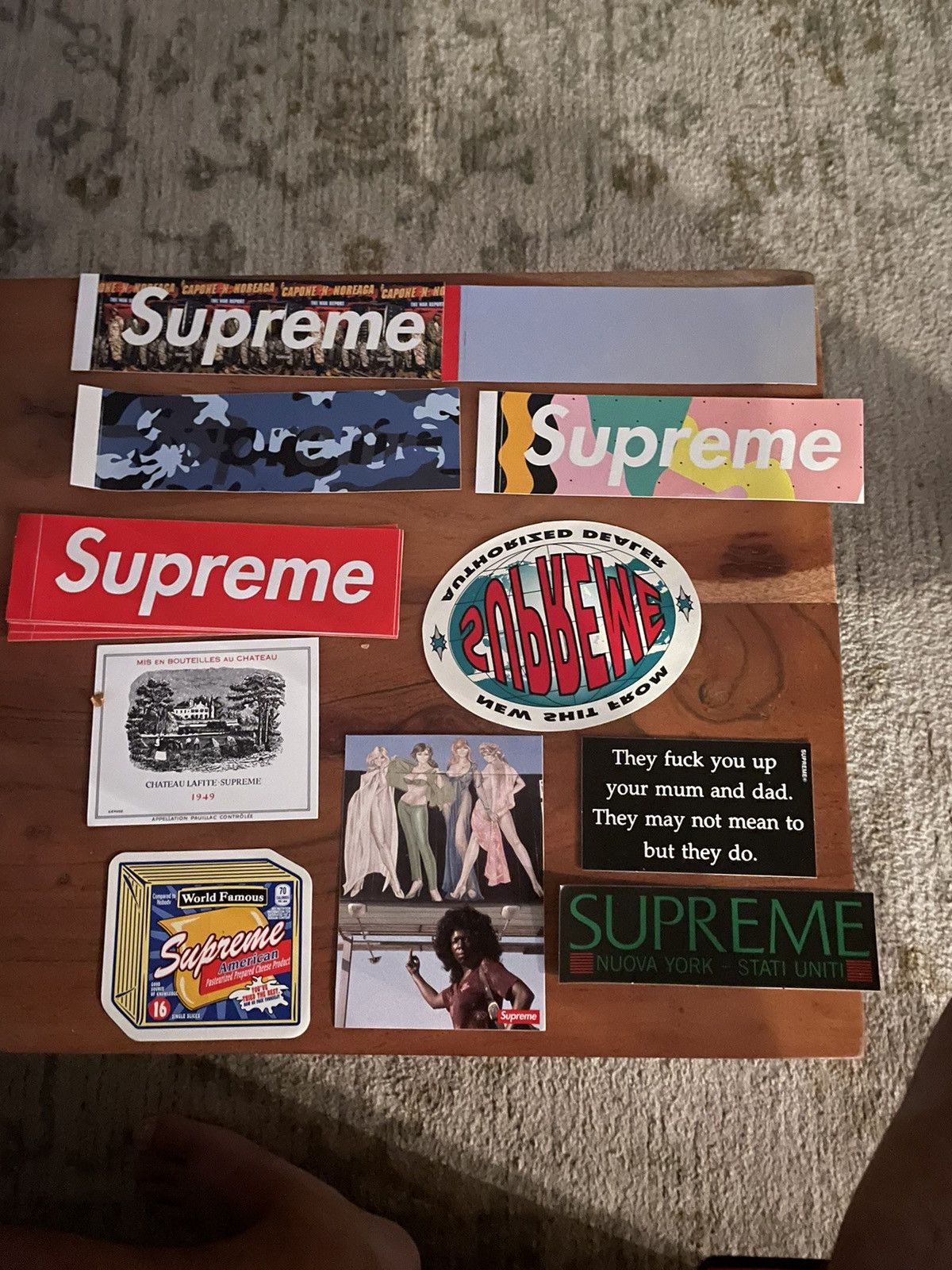 Supreme Supreme stickers Size ONE SIZE - 1 Preview