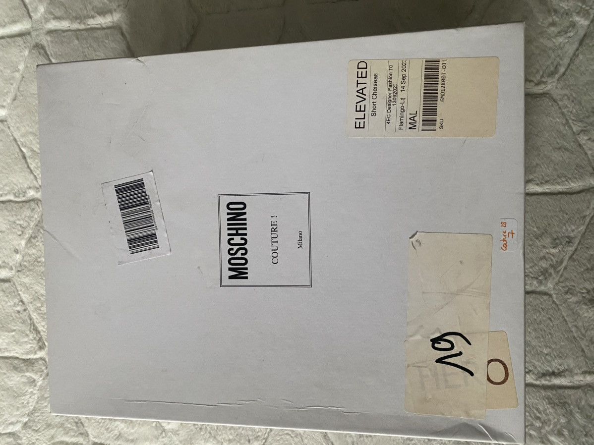 Moschino Moschino Men’s Chelsea Boots Size US 11 / EU 44 - 12 Thumbnail