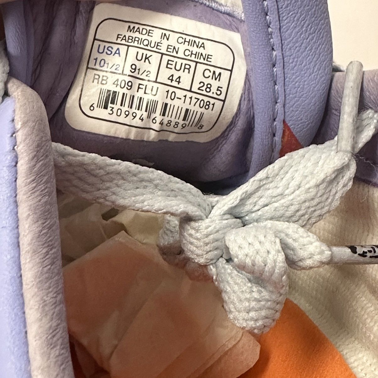 Billionaire Boys Club × Pharrell × Reebok Reebok xBBCx Ice Cream Low 'Money Roll Flavor' (#2,292/#5k Size US 10.5 / EU 43-44 - 11 Thumbnail
