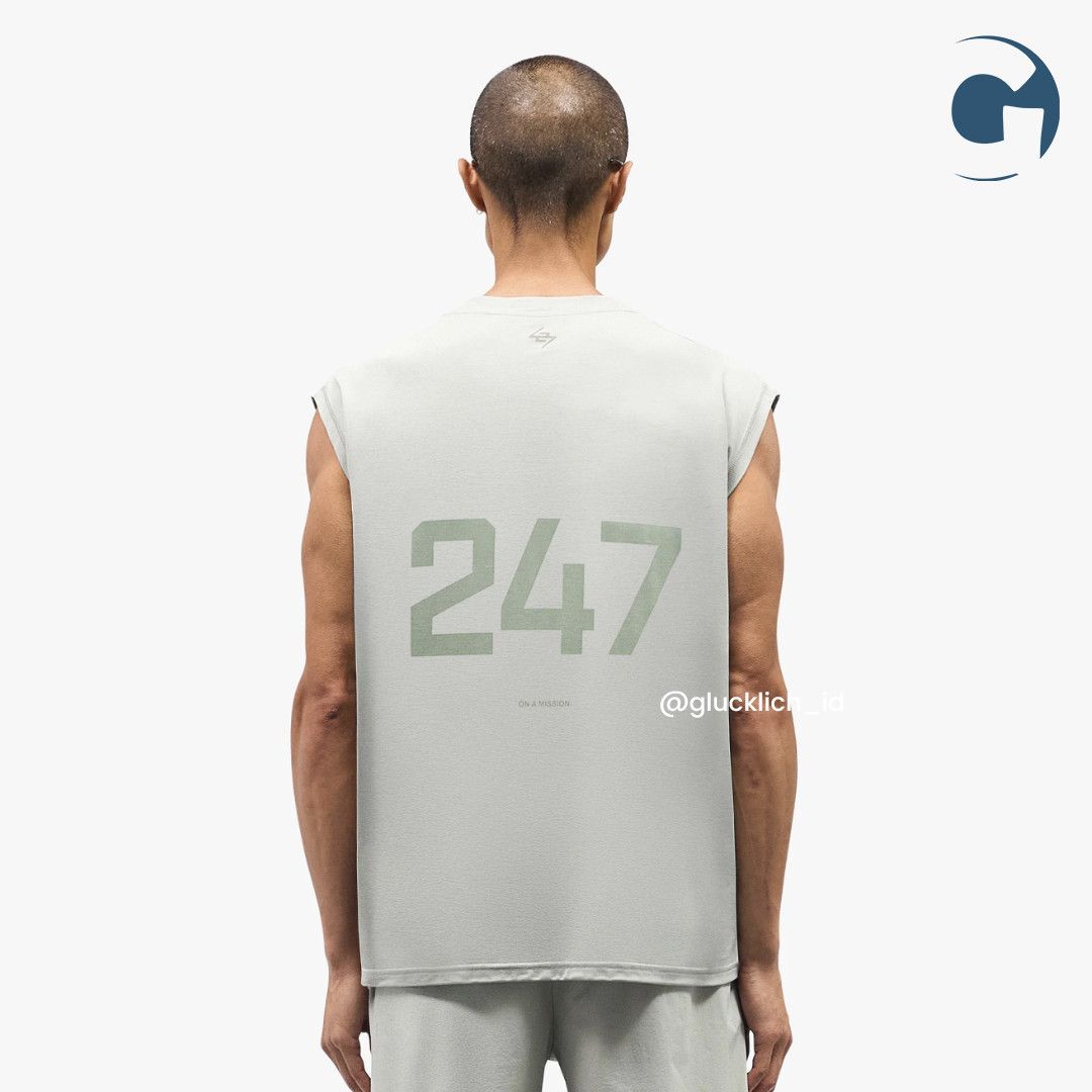 Other Represent 247, Oversized Tank in Sage Size US M / EU 48-50 / 2 - 1 Thumbnail