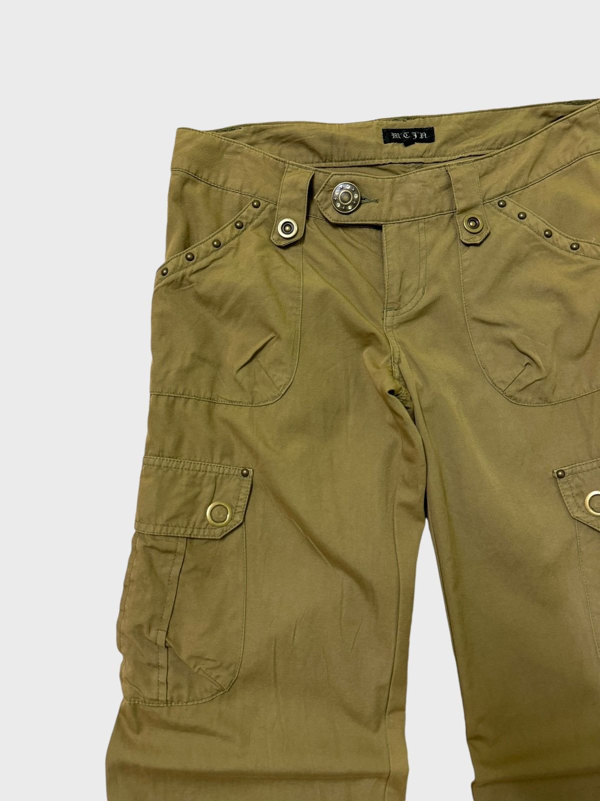 If Six Was Nine × Japanese Brand × Le Grande Bleu (L.G.B.) Y2K M'E'J'A BONDAGE CARGO PANT Size US 30 / EU 46 - 5 Thumbnail