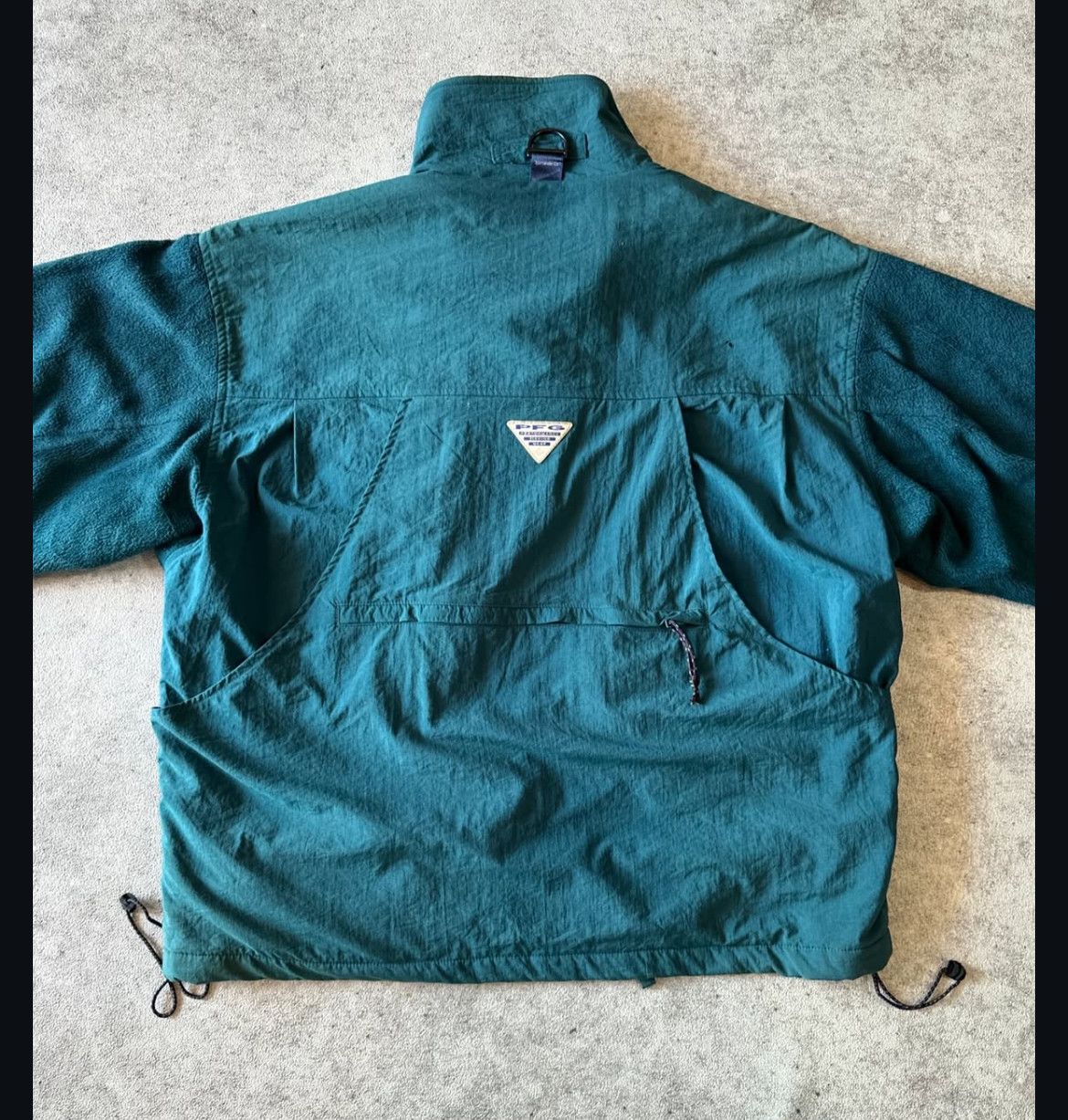 Japanese Brand 2000s Columbia Parachute Fleece Tactical Fishing Gear Jacket Size US L / EU 52-54 / 3 - 2 Thumbnail