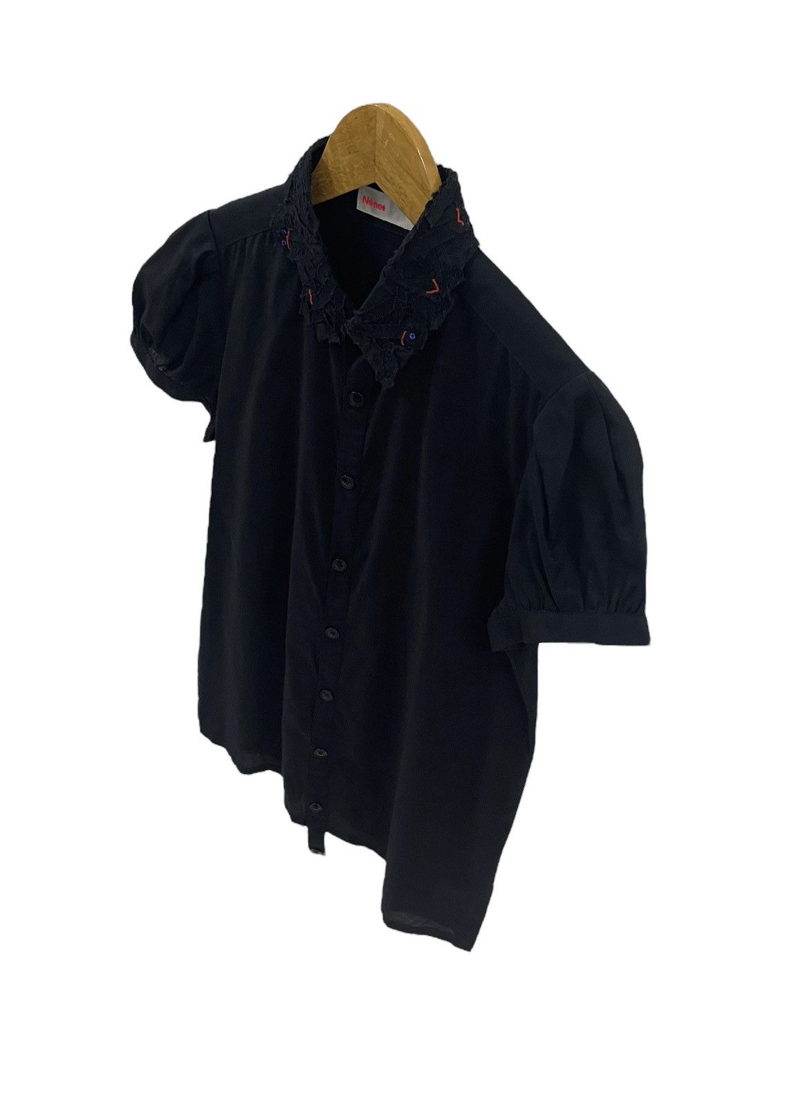 Issey Miyake Issey Miyake Ne-net Blouse Size S / US 4 / IT 40 - 3 Thumbnail