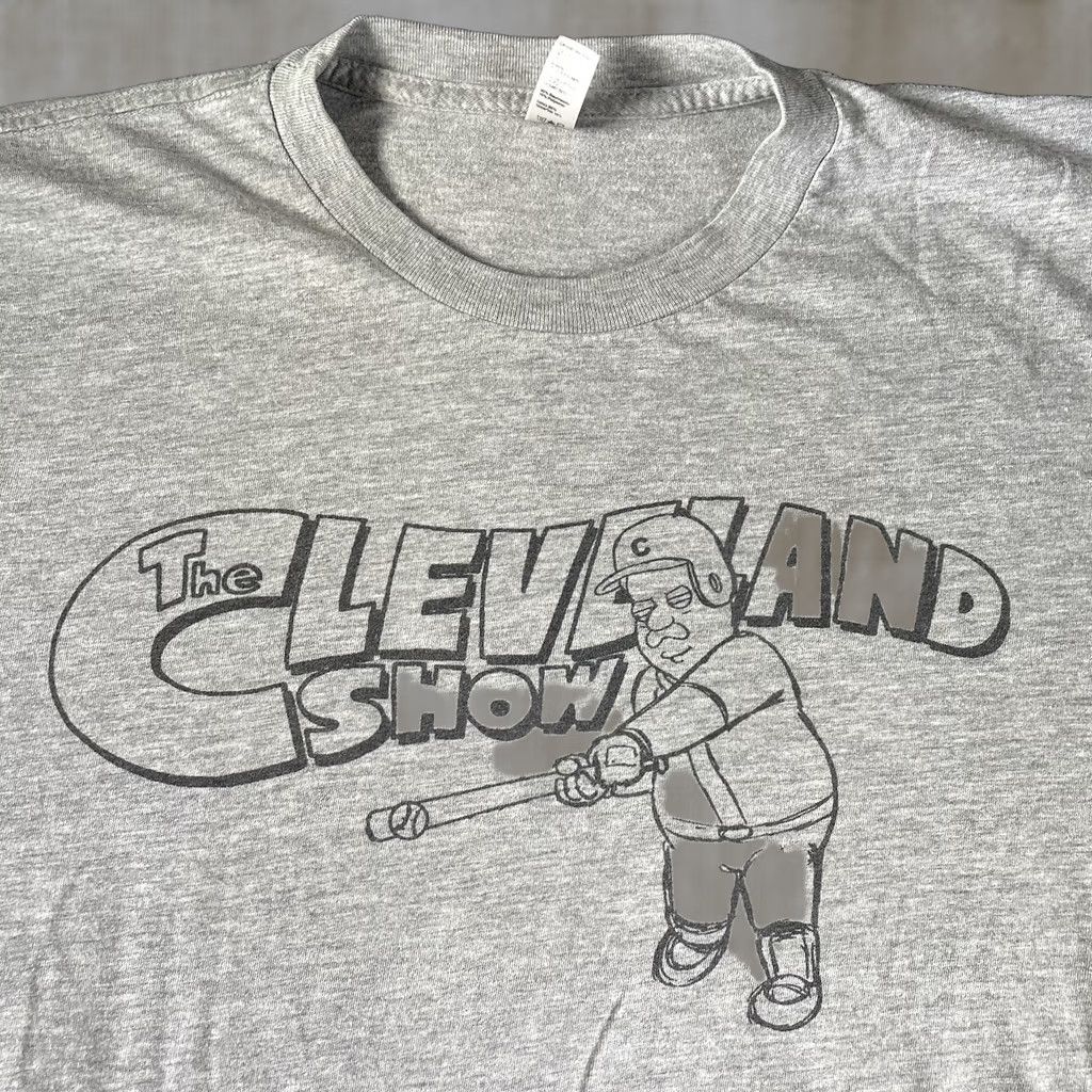 Vintage Cleveland Show Shirt Men’s Medium Family Guy American Dad RARE PROMO CREW Shirt Shirt Gray Mens Family Guy Dad 90s? Size US M / EU 48-50 / 2 - 1 Thumbnail