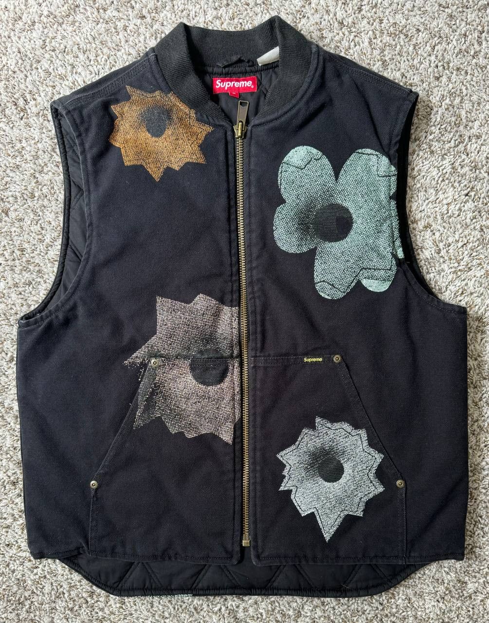 Supreme Supreme Nate Lowman Work Vest SS22 | Grailed