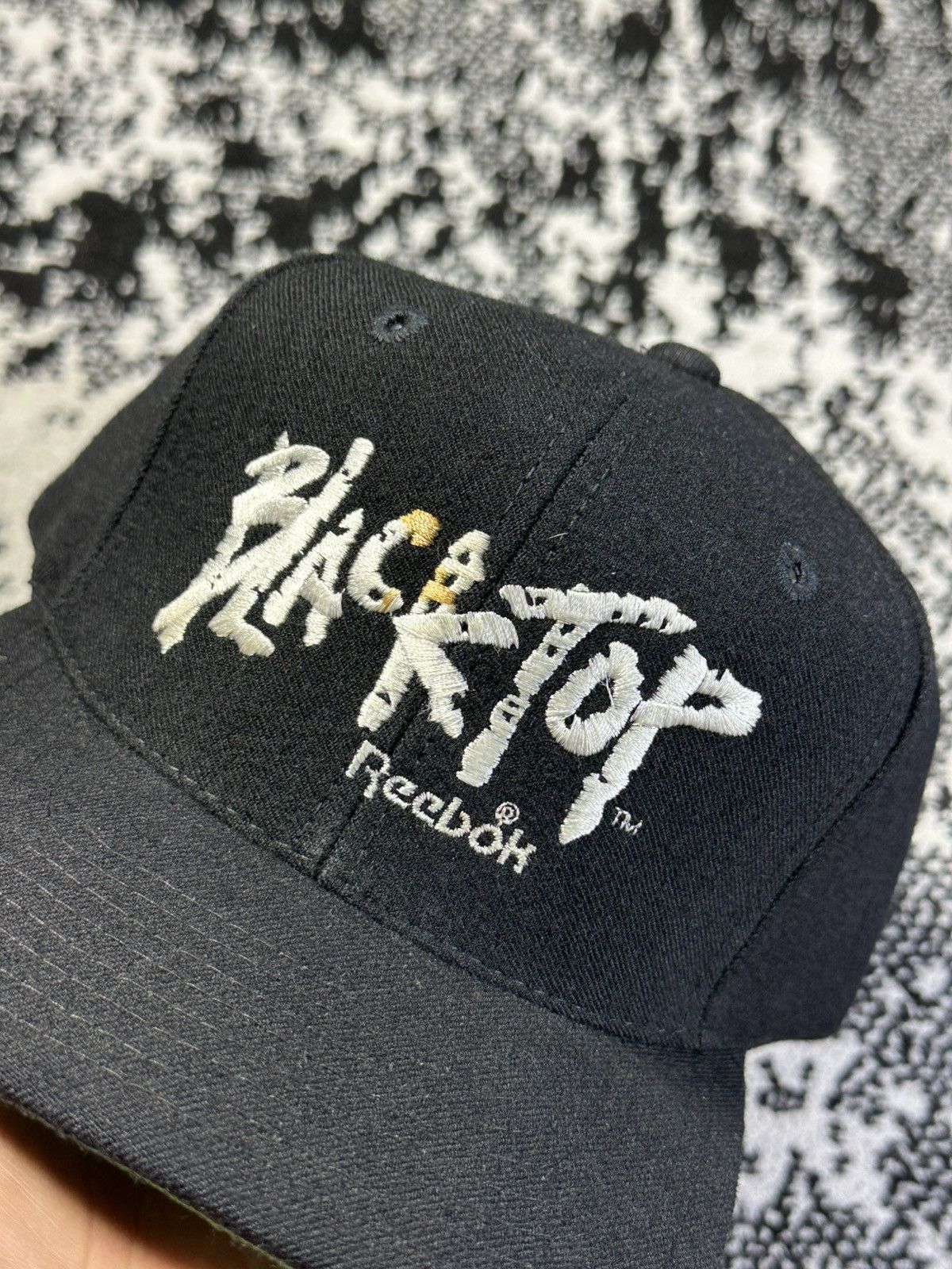 Reebok RARE Vintage Hat Dr Dre Black Top Reebok 90s Hat Size ONE SIZE - 2 Thumbnail