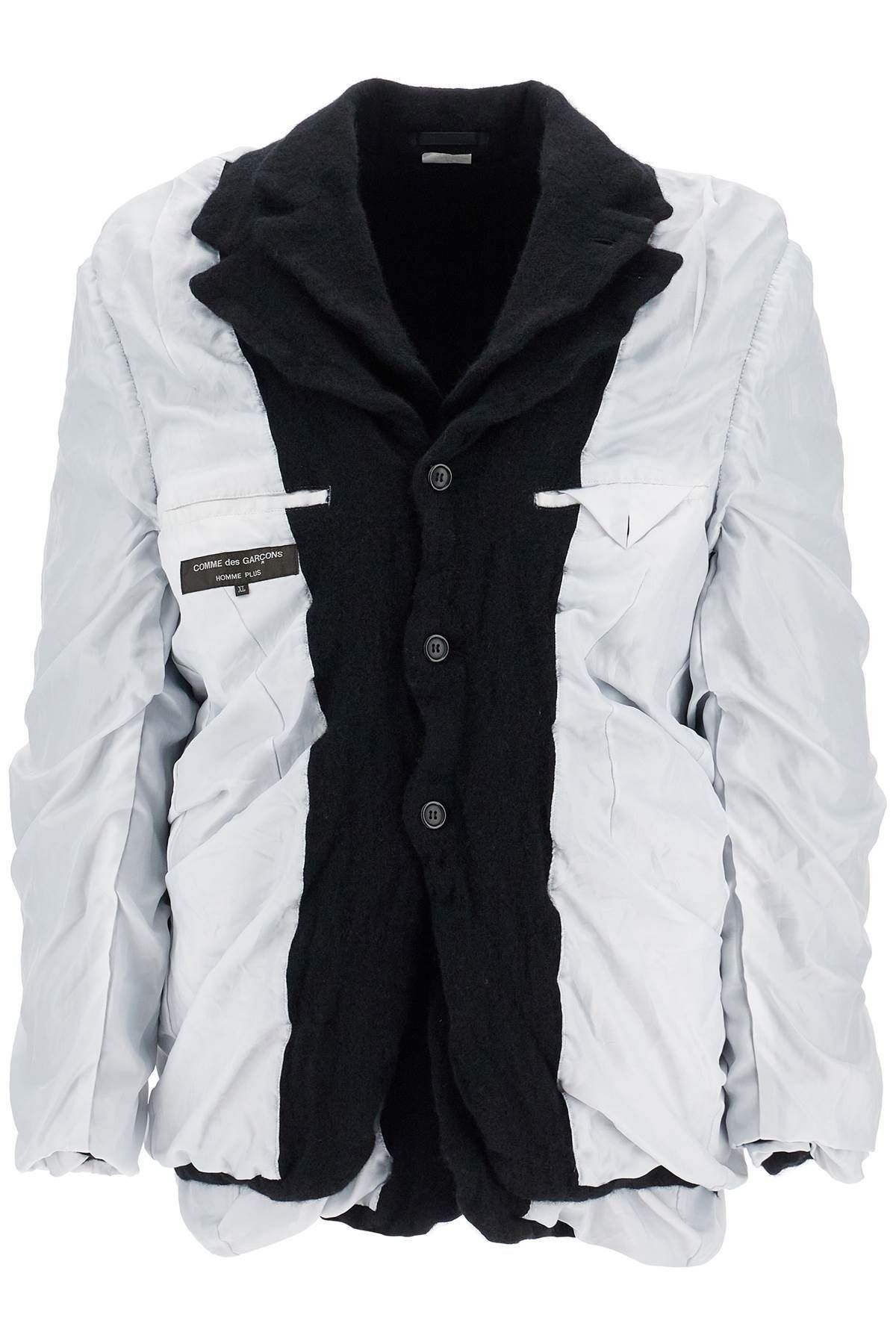 Comme Des Garcons Homme Plus Layered Jacket With Inside Out Effect 