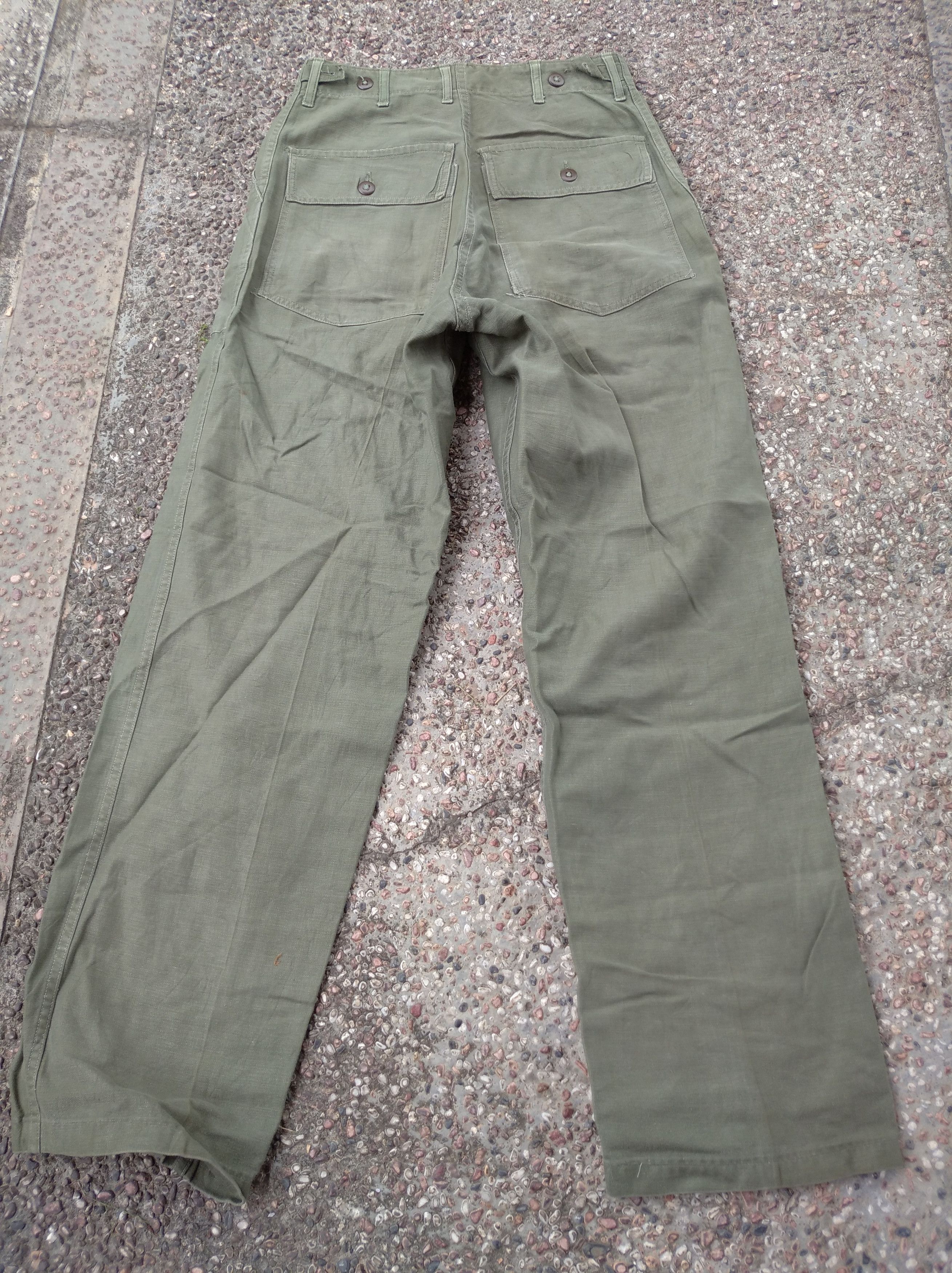 Vintage Vintage 60'sOG-107 Fatique trousers pants size 28 Size US 28 / EU 44 - 2 Thumbnail