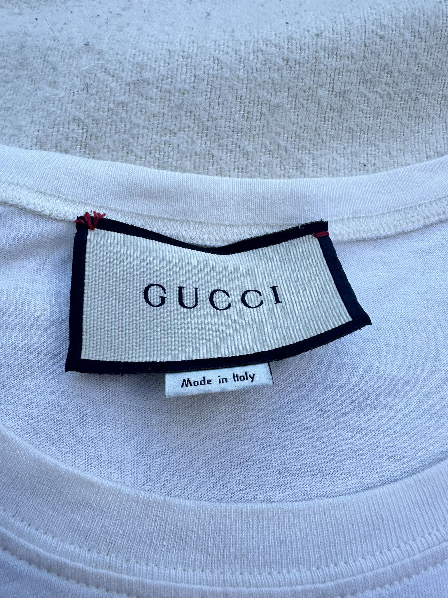 Gucci Gucci T-Shirt Guccy Internaive XXV Logo Ivory Size M / US 6-8 / IT 42-44 - 4 Thumbnail