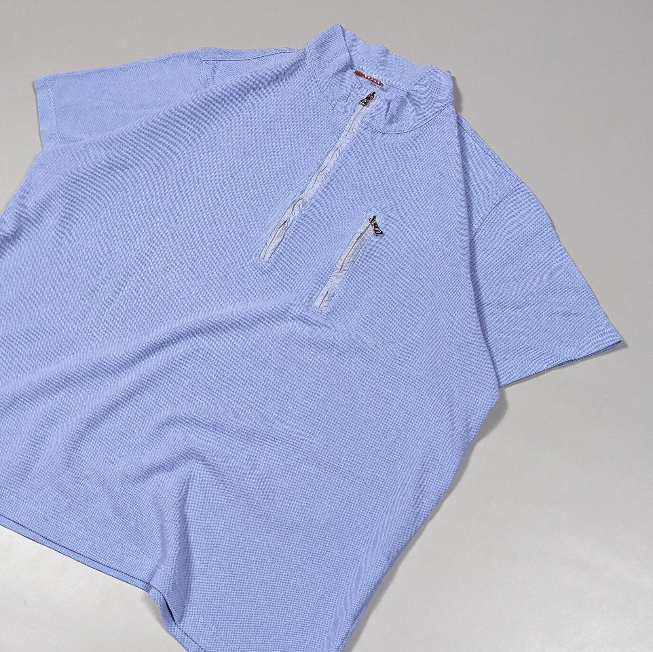 Prada vintage prada half zip shirt Size US M / EU 48-50 / 2 - 2 Thumbnail