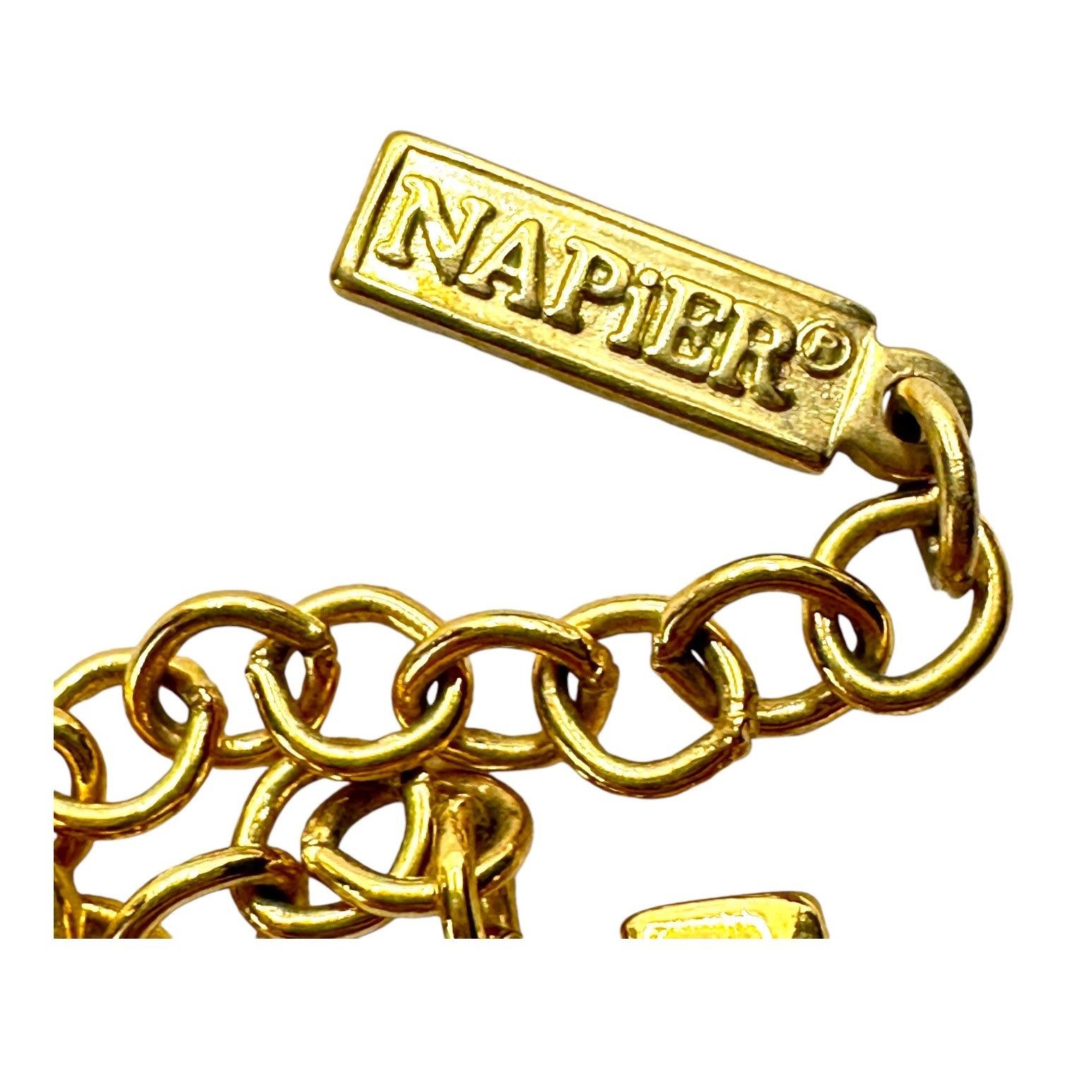 Designer Napier Gold-Tone Multi-Strand Necklace Adjustable Chain Mini Size ONE SIZE - 4 Thumbnail