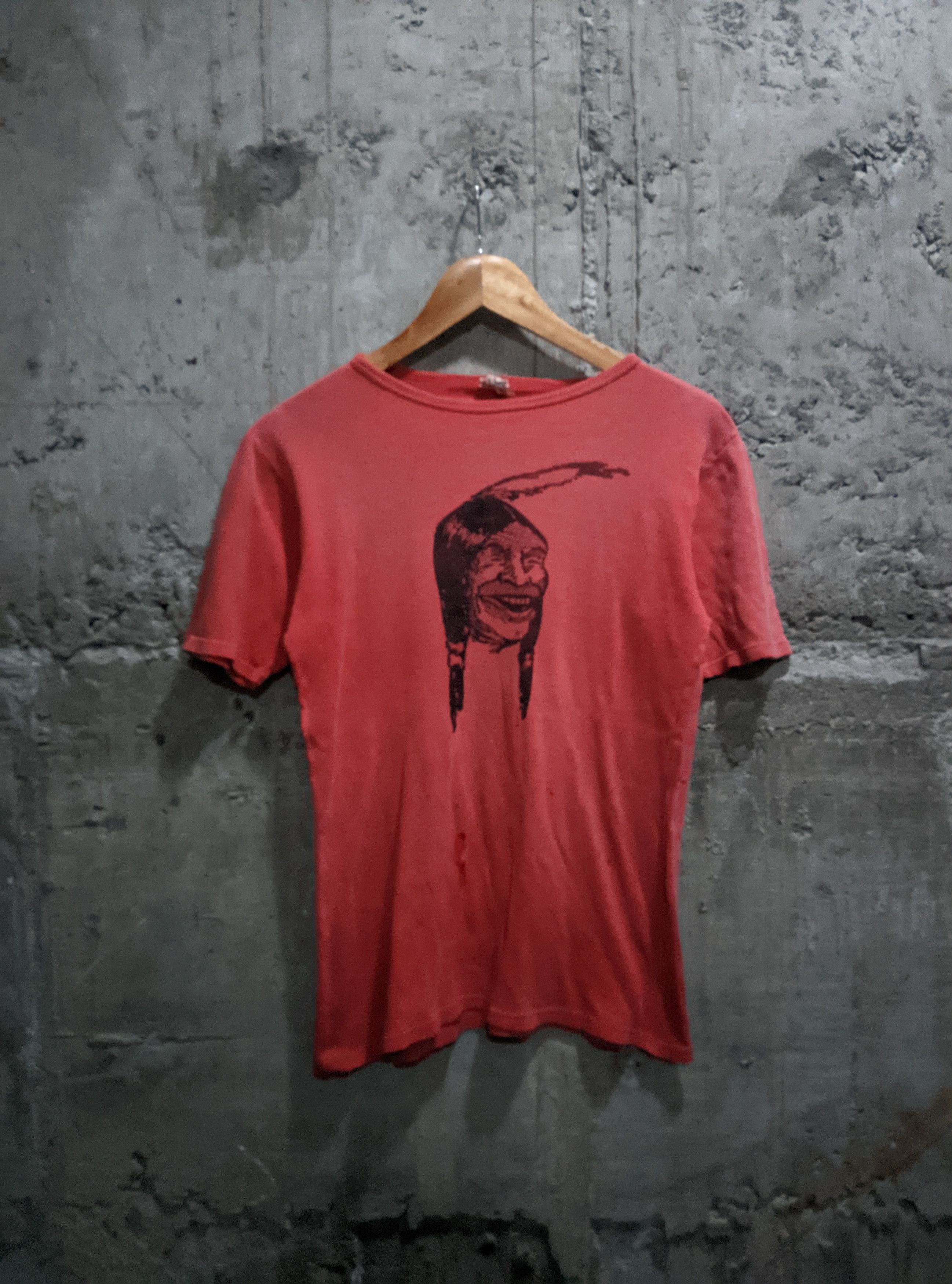 Vintage Vintage 70s Indian motors native distressed faded erd grunge Size US M / EU 48-50 / 2 - 1 Thumbnail