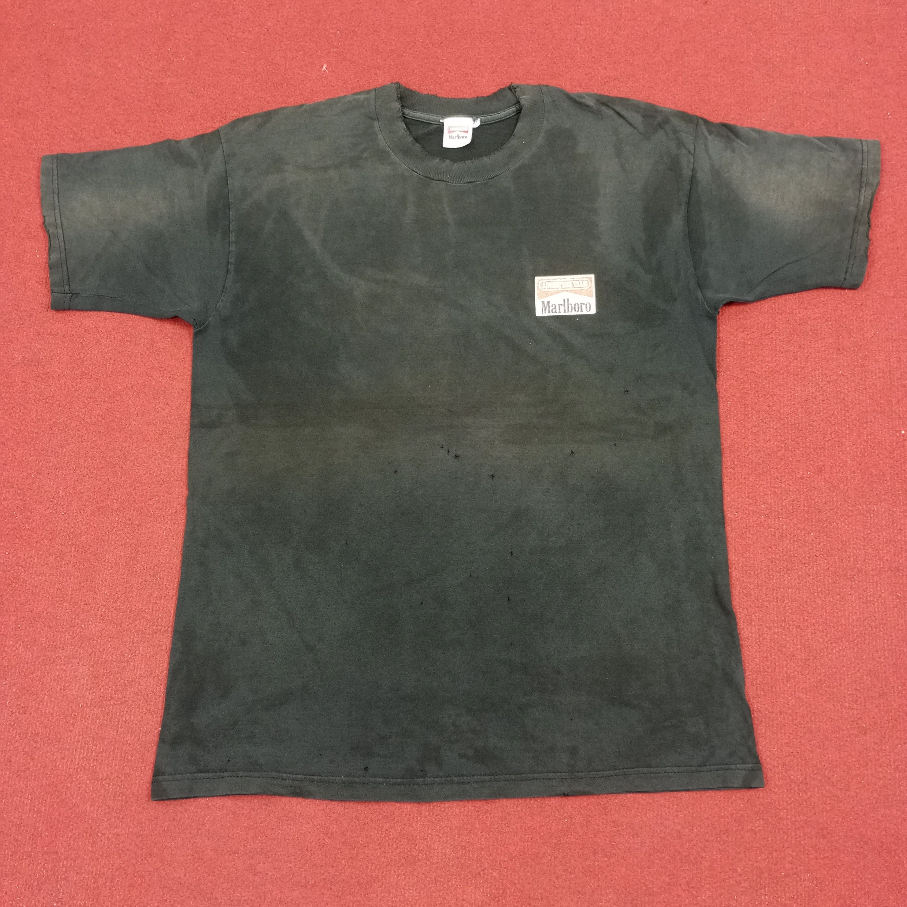 Marlboro × Vintage Marlboro Adventure Team Classic Brand Distressed Tshirt Size US L / EU 52-54 / 3 - 1 Thumbnail