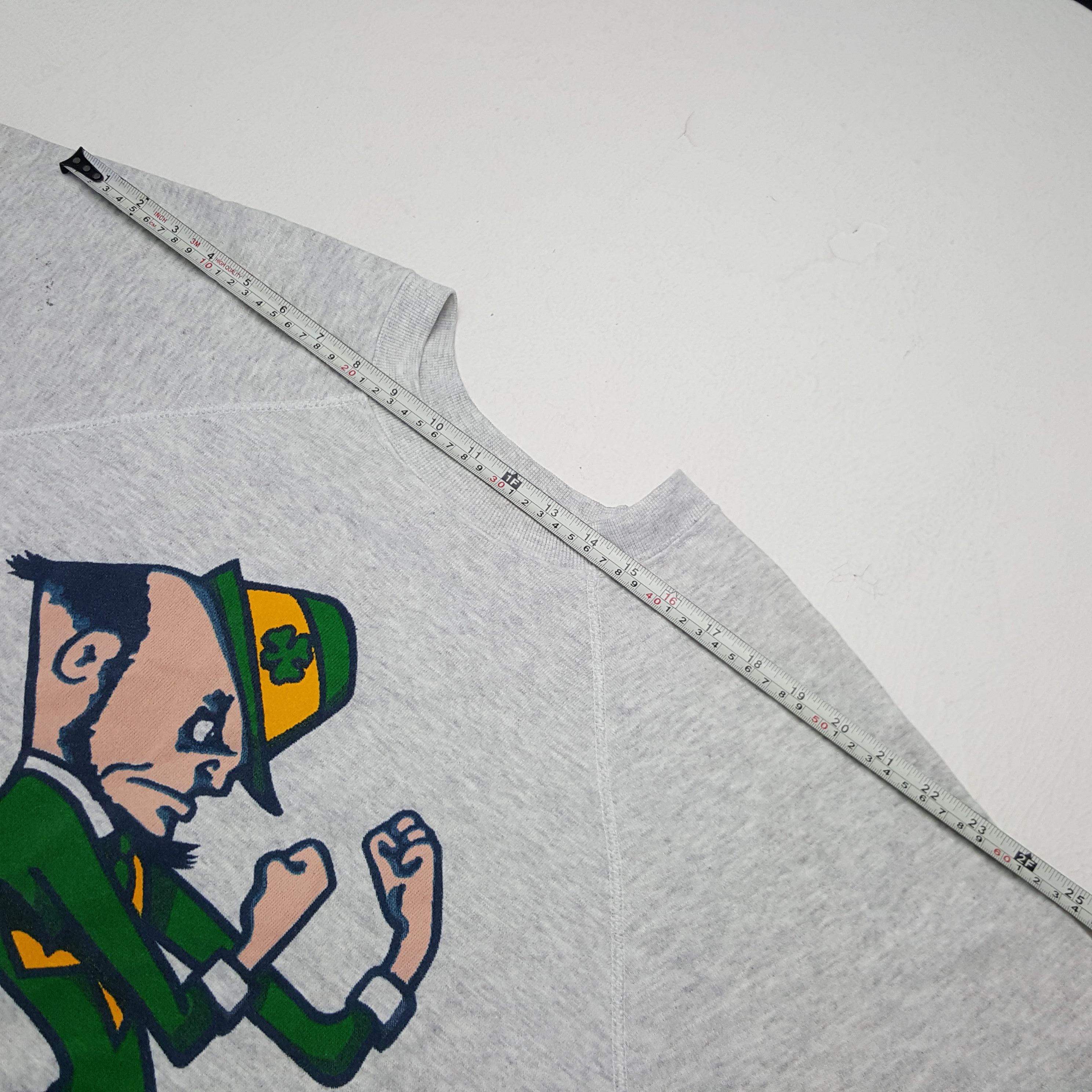 NFL × Vintage Vintage Notre Dame Fighting Irish NFL Sport Style Sweatshirt Size US L / EU 52-54 / 3 - 5 Thumbnail