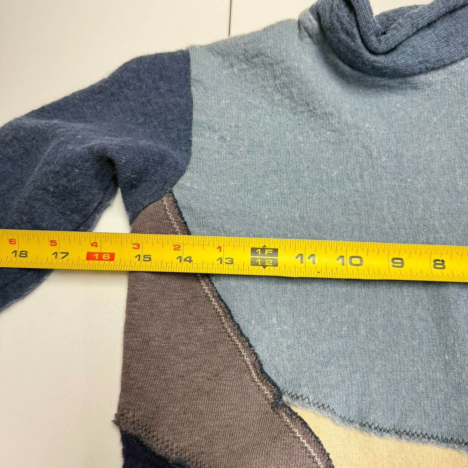 Kapital Kapital Patchwork Sweater Long Sleeve Turtle Neck Size 1 Size S / US 4 / IT 40 - 8 Thumbnail