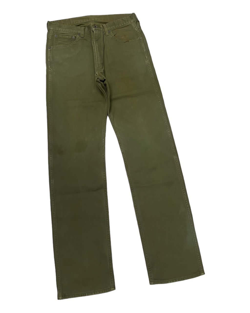 image of Orslow Rugged Factory Fatigue Workers Pants in Green, Men's (Size 30)