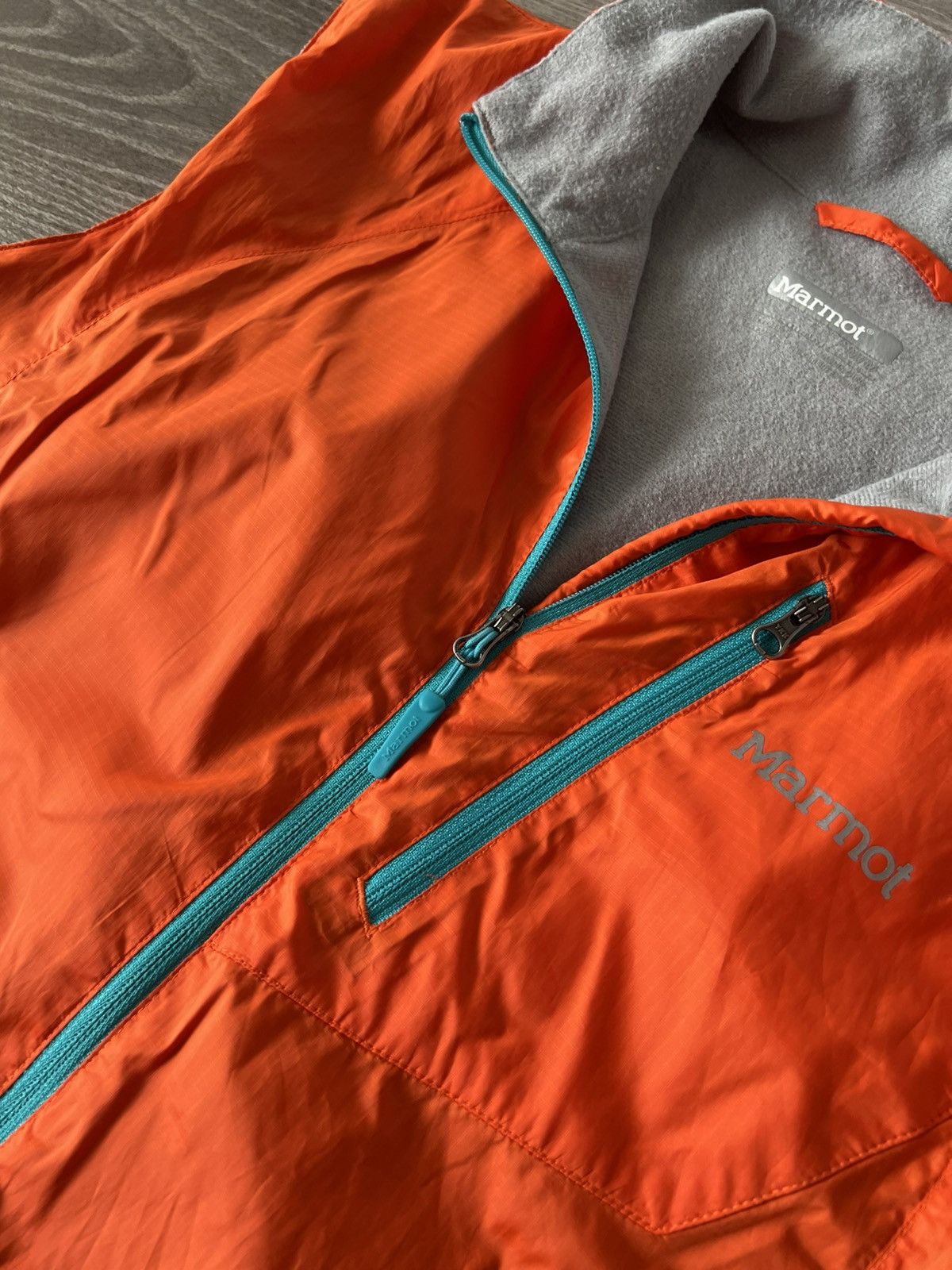 Marmot Marmot Outdoor Japan Zip YKK Gorcpore Nylon / Fleece Vests Size US M / EU 48-50 / 2 - 10 Thumbnail