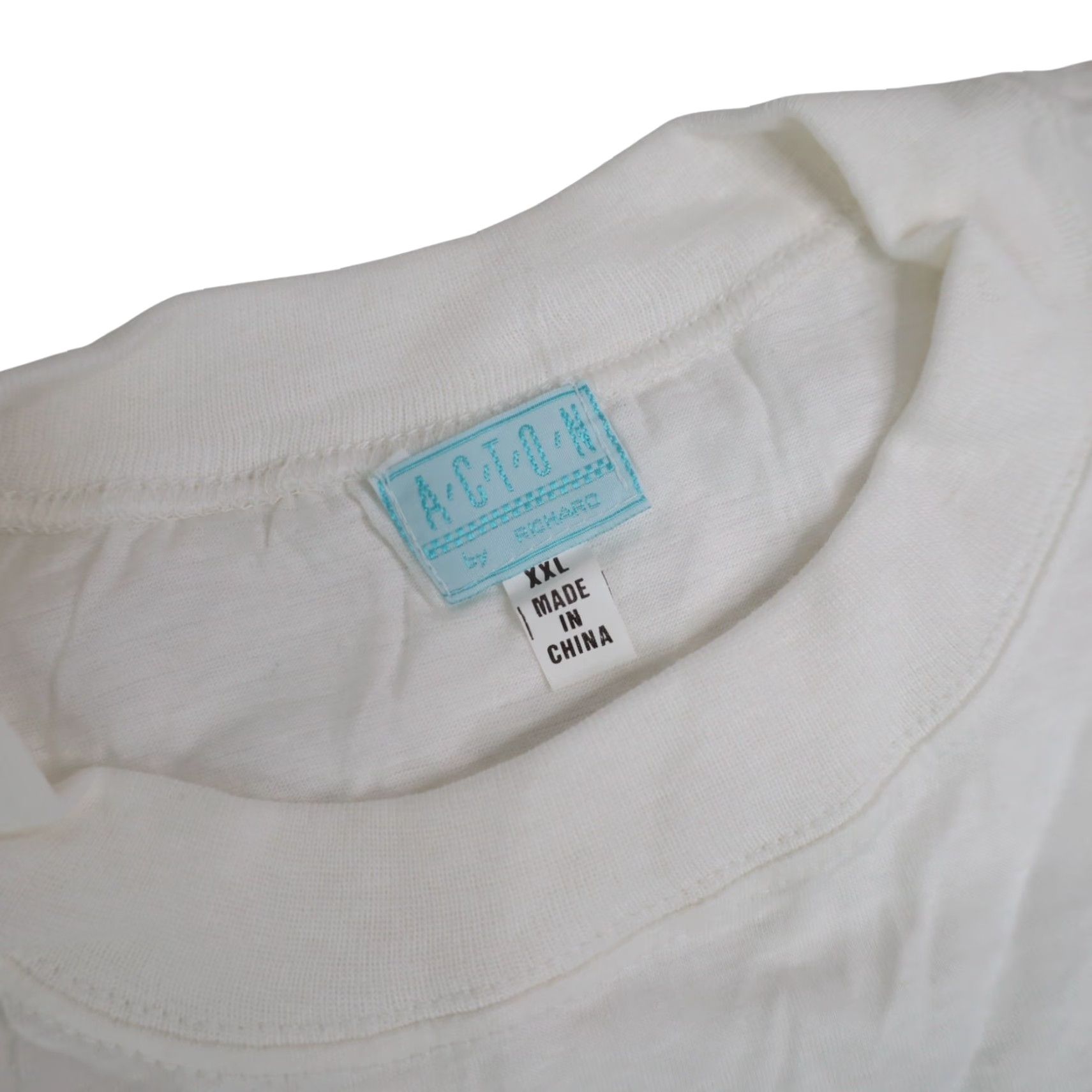 Vintage VINTAGE 90s 4404th Composite Wing (P) Saudi Arabia 100 Mile Club T Shirt Large Mens White XXL 100 Mile Club 90s Vintage Shirt Size US L / EU 52-54 / 3 - 6 Thumbnail