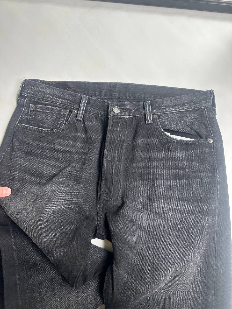 Levi's Vintage 00s Levis Washed Wide Jeans USA streetwear Faded Size US 36 / EU 52 - 5 Thumbnail