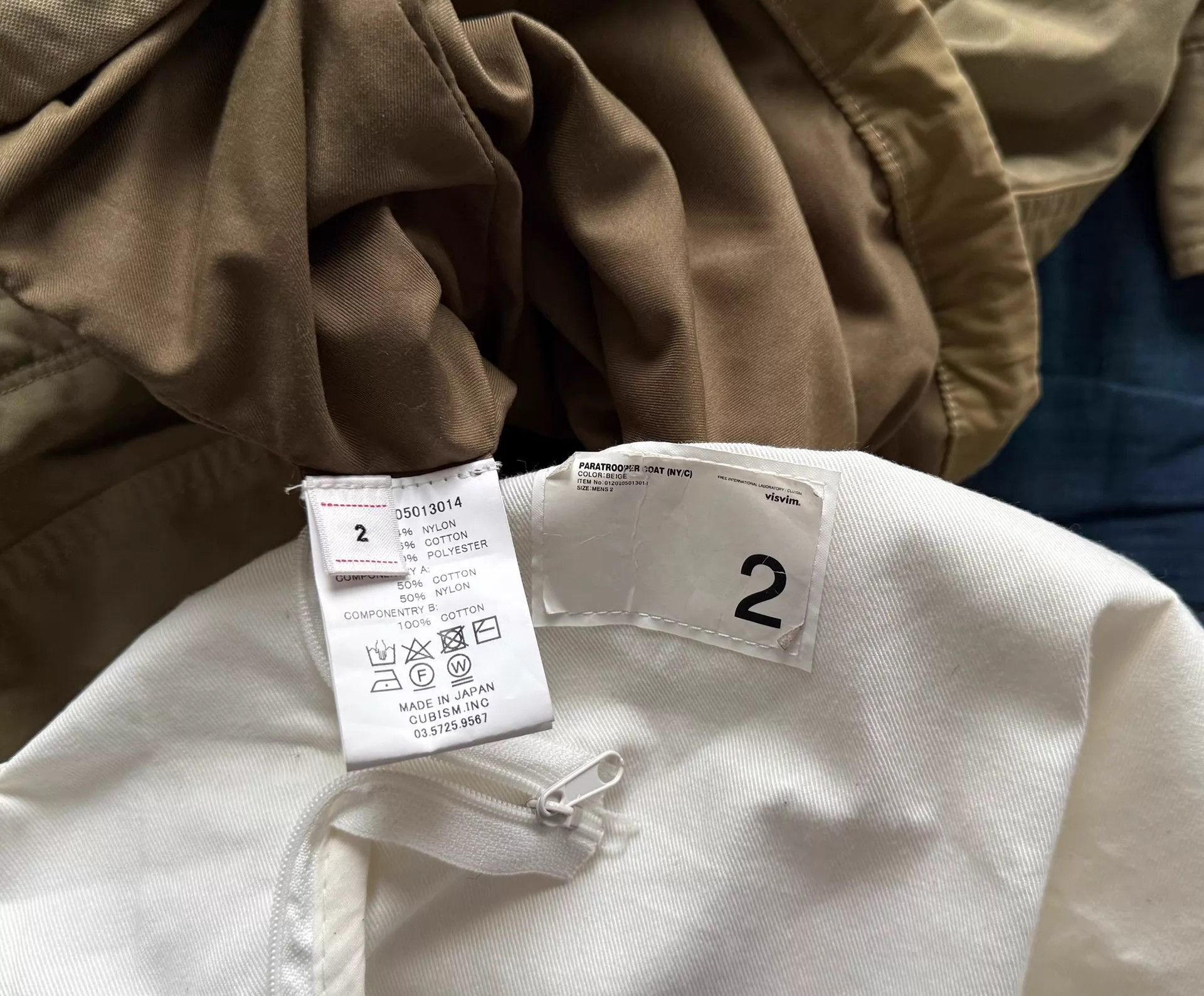 Visvim VISVIM 20AW PARATROOPER Beige 2 Like New Overdyed Size US M / EU 48-50 / 2 - 9 Thumbnail