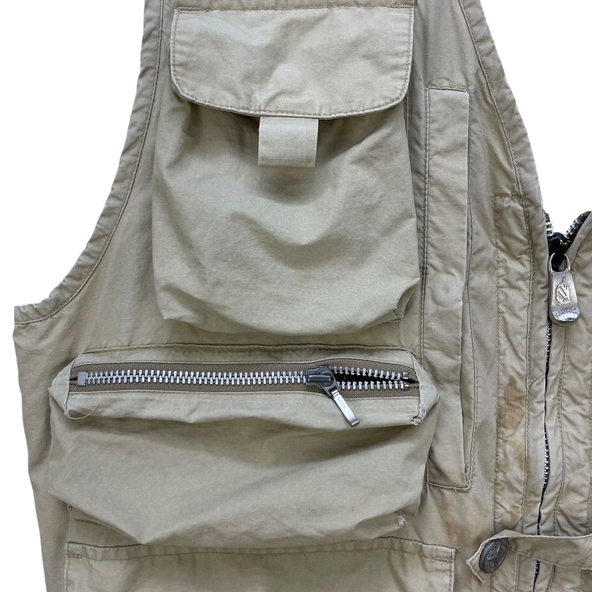 Nautica 💥Vintage Nautica Multi Pocket Tactical Vest Jacket Size US L / EU 52-54 / 3 - 3 Thumbnail