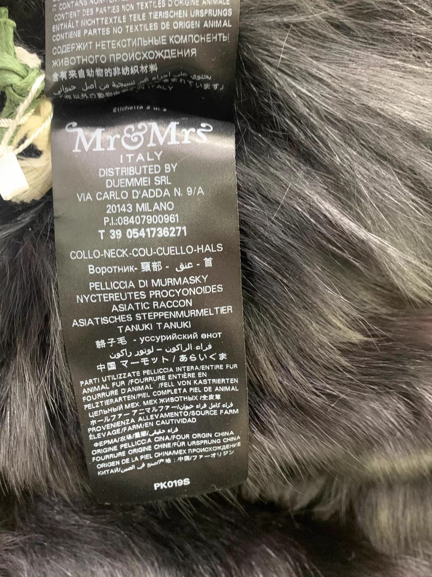 MR & MRS ITALY Mr&Mrs Black Fur Collar Parka XXS New Size US XXS / EU 40 - 7 Thumbnail