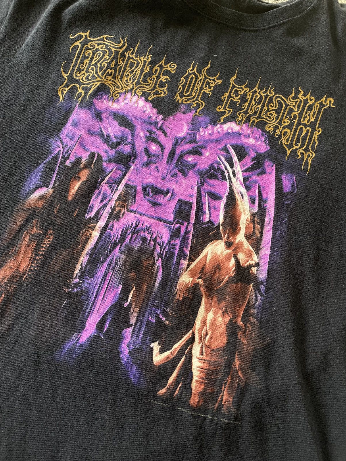 Band Tees Vintage Cradle Of Filth T-shirt Size US XL / EU 56 / 4 - 4 Thumbnail