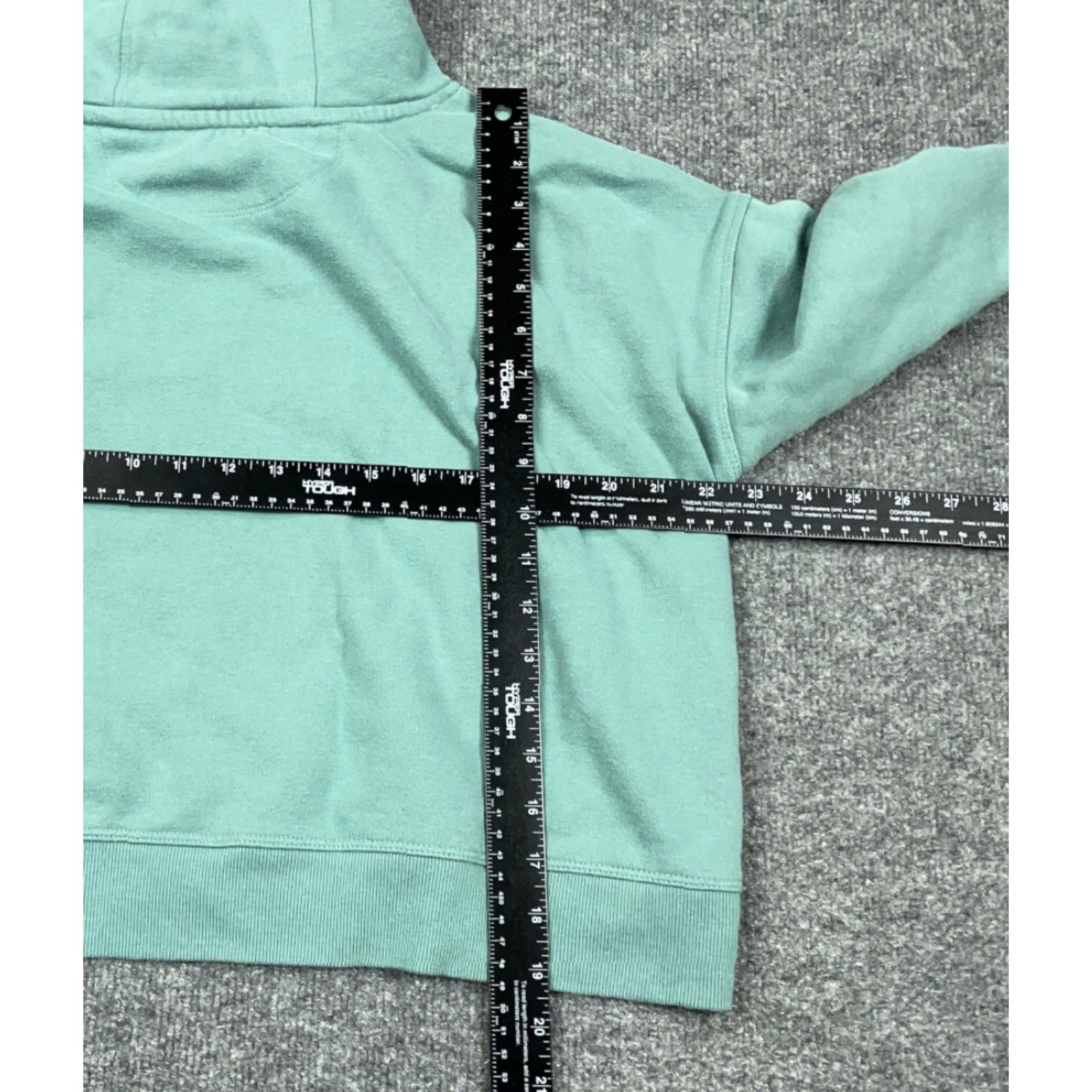 Calvin Klein Calvin Klein Hoodie Women XL Green Cropped Performance Pullover Sweatshirt Graphic Print Size XL / US 12-14 / IT 48-50 - 8 Thumbnail