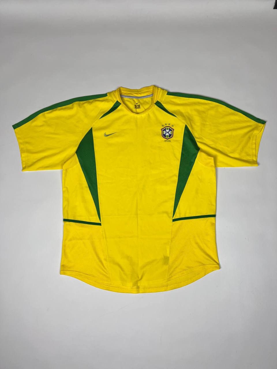 BLOKCORE Vintage Nike Brazil 2002-2004 Soccer Jersey