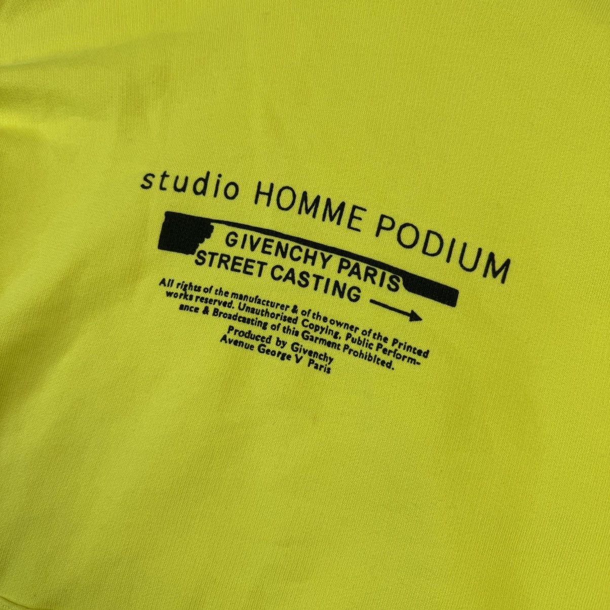 Givenchy Givenchy Studio Podium ‘Yellow’ Hoodie Size US M / EU 48-50 / 2 - 2 Thumbnail