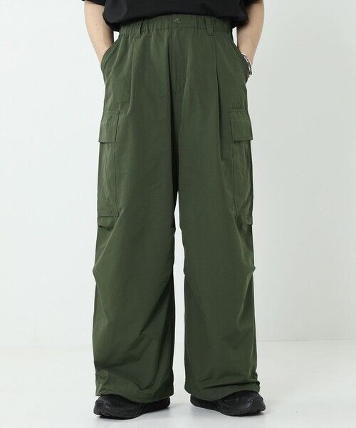 Japanese Brand Freaks Store Wide straight Cargo pants Size US 33 - 9 Thumbnail