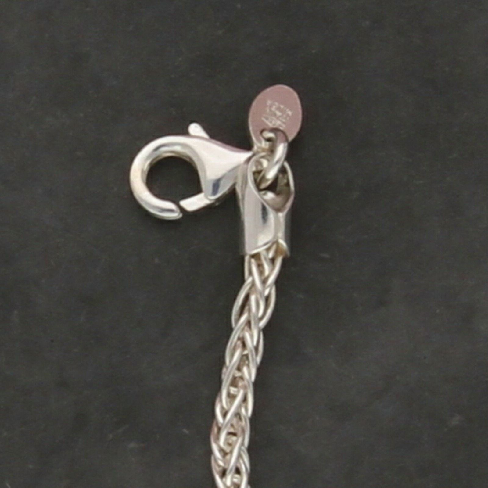 Sterling Silver sterling silver 3mm foxtail chain necklace size 20in Size ONE SIZE - 3 Thumbnail