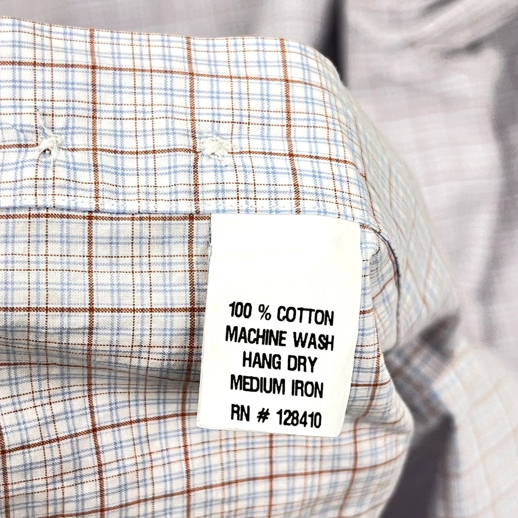 Sid Mashburn Sid Mashburn Shirt Mens L Multicolor Plaid Button-Up Casual Luxe Dress Knit? No Size US L / EU 52-54 / 3 - 7 Thumbnail
