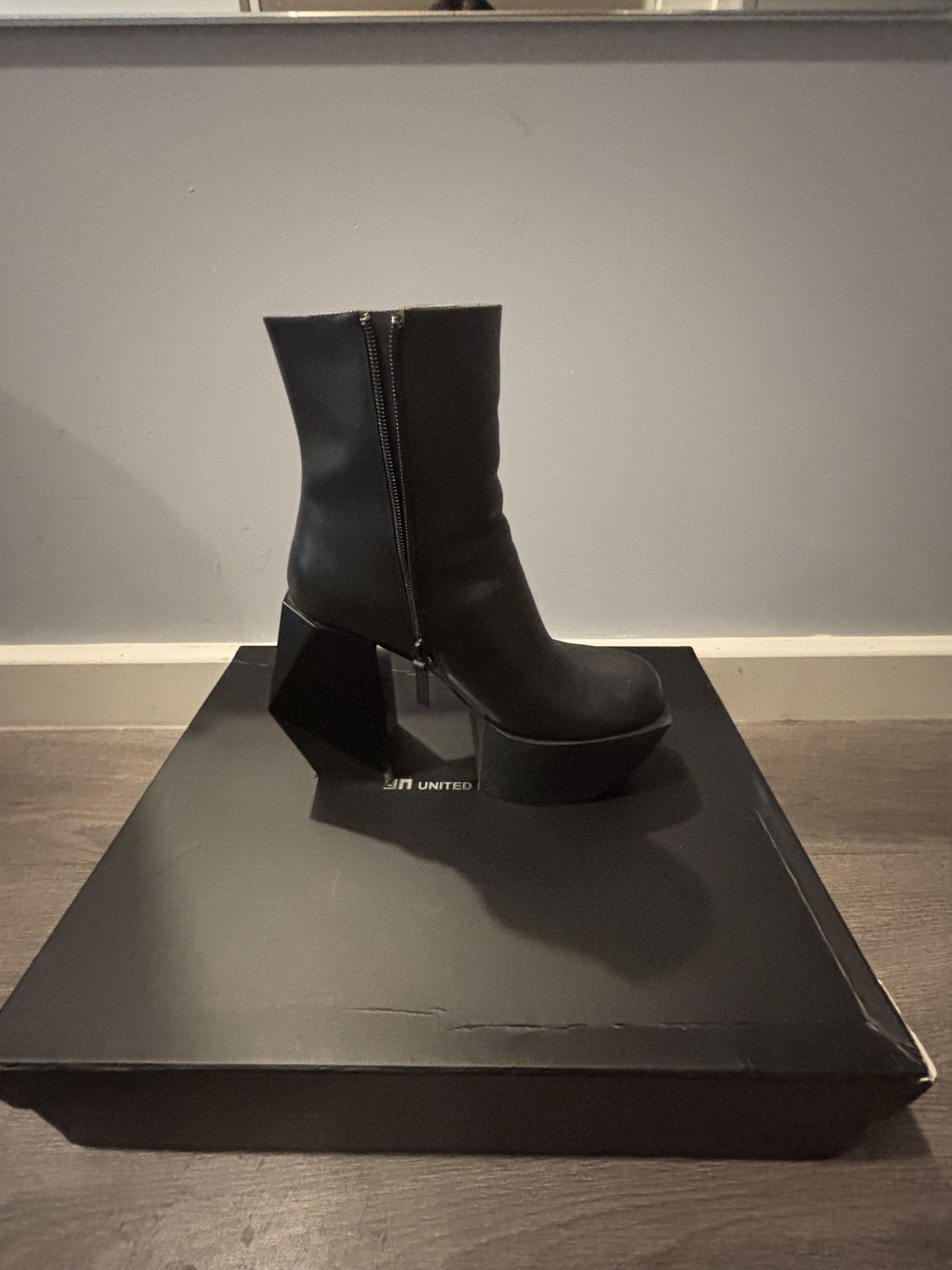 UNITED NUDE Stage Heeled Boots Size US 11 / IT 41 - 10 Thumbnail