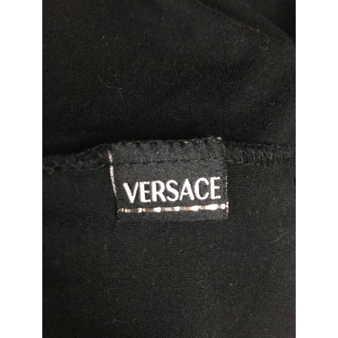 Designer × Versace × Vintage Vtg Versace Sport Medusa Small Logo Casual Luxury Tee Size US M / EU 48-50 / 2 - 8 Thumbnail